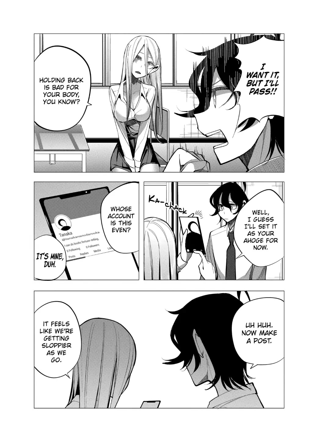 Mizuki-senpai no Koi Uranai Chap 17 - Next Chap 18