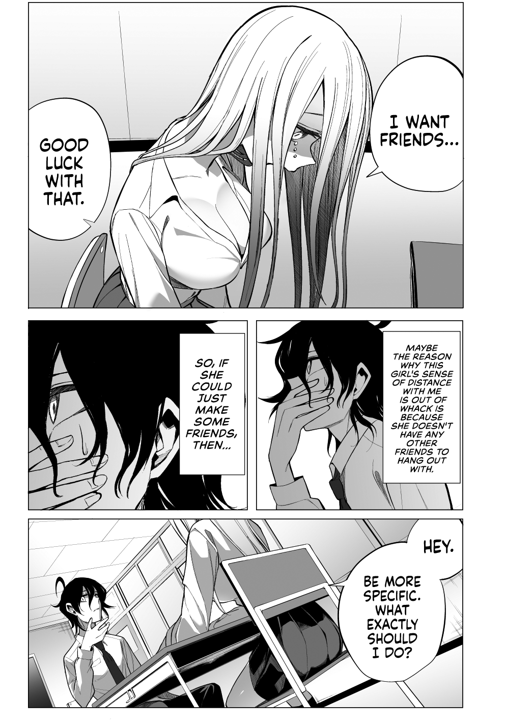 Mizuki-senpai no Koi Uranai Chap 14 - Next Chap 15