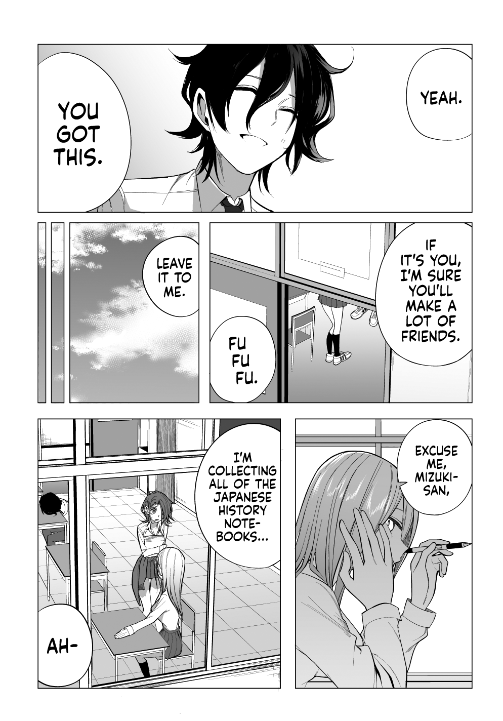 Mizuki-senpai no Koi Uranai Chap 14 - Next Chap 15