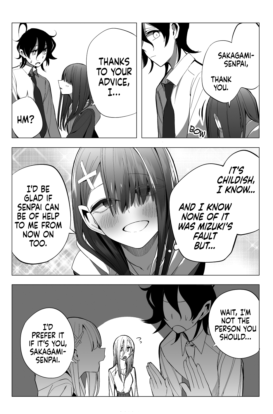 Mizuki-senpai no Koi Uranai Chap 15 - Next Chap 16