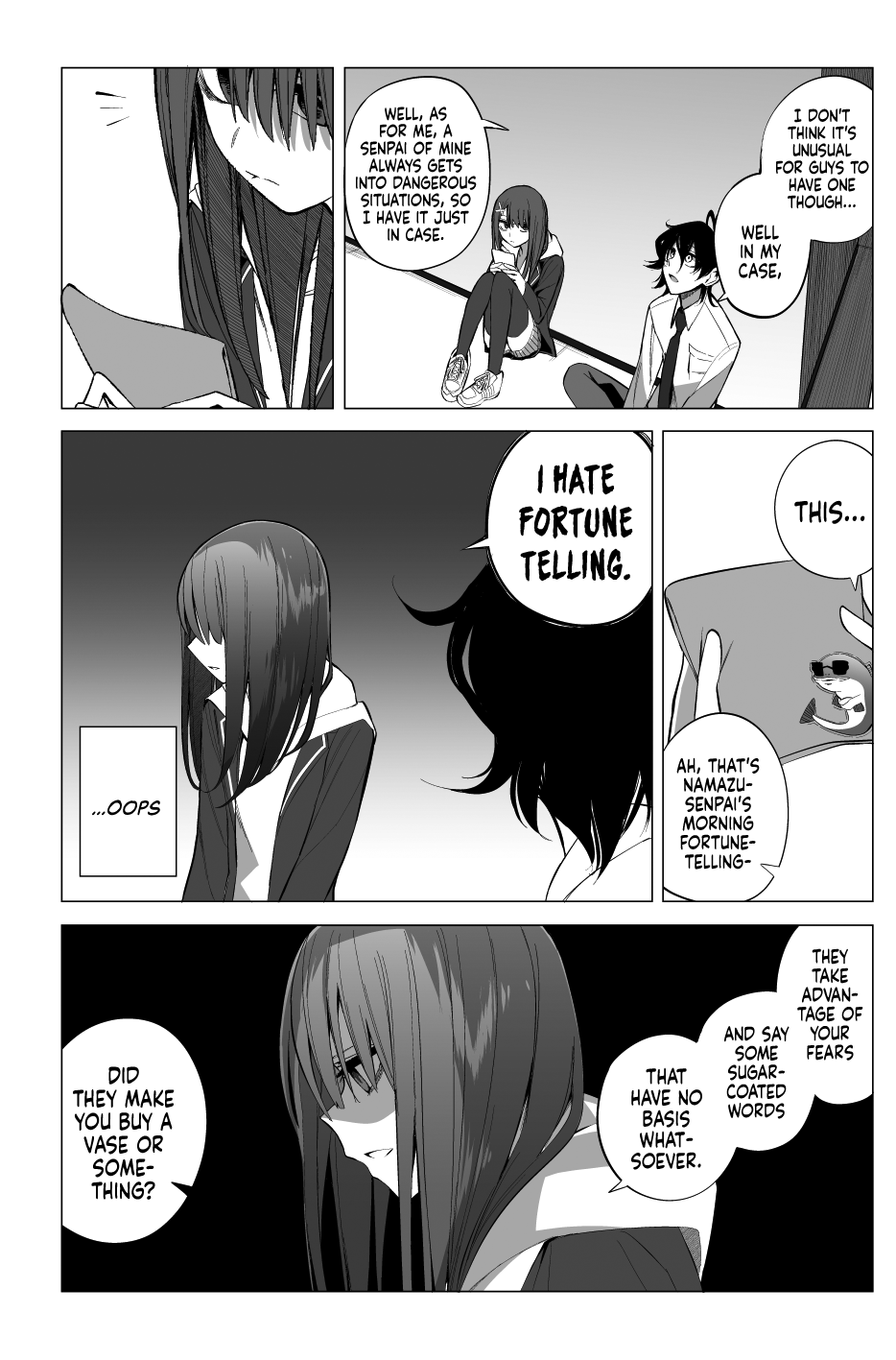 Mizuki-senpai no Koi Uranai Chap 15 - Next Chap 16