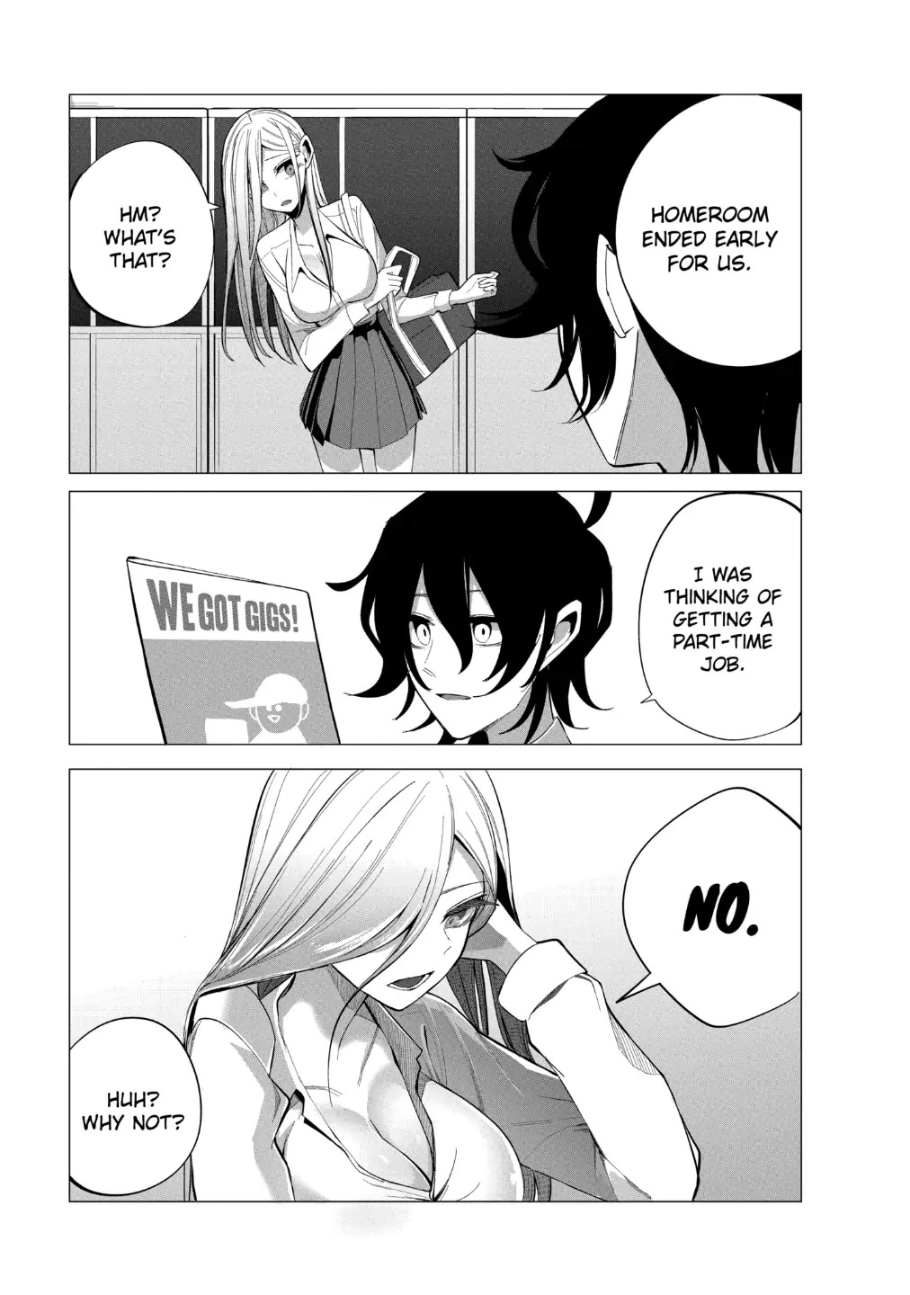 Mizuki-senpai no Koi Uranai Chap 16 - Next Chap 17