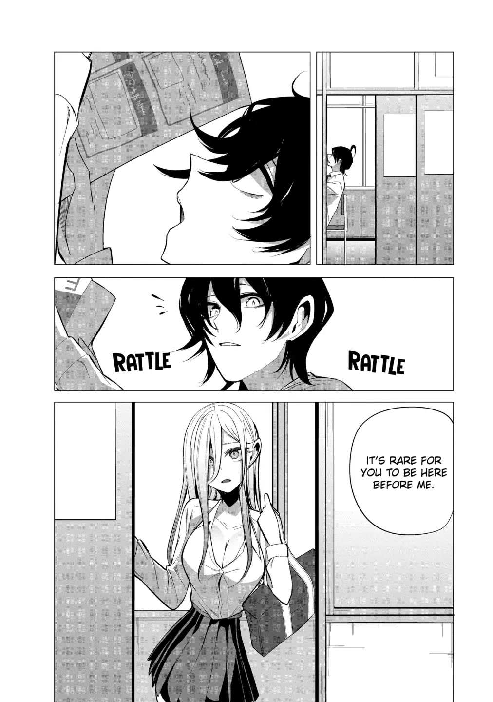 Mizuki-senpai no Koi Uranai Chap 16 - Next Chap 17