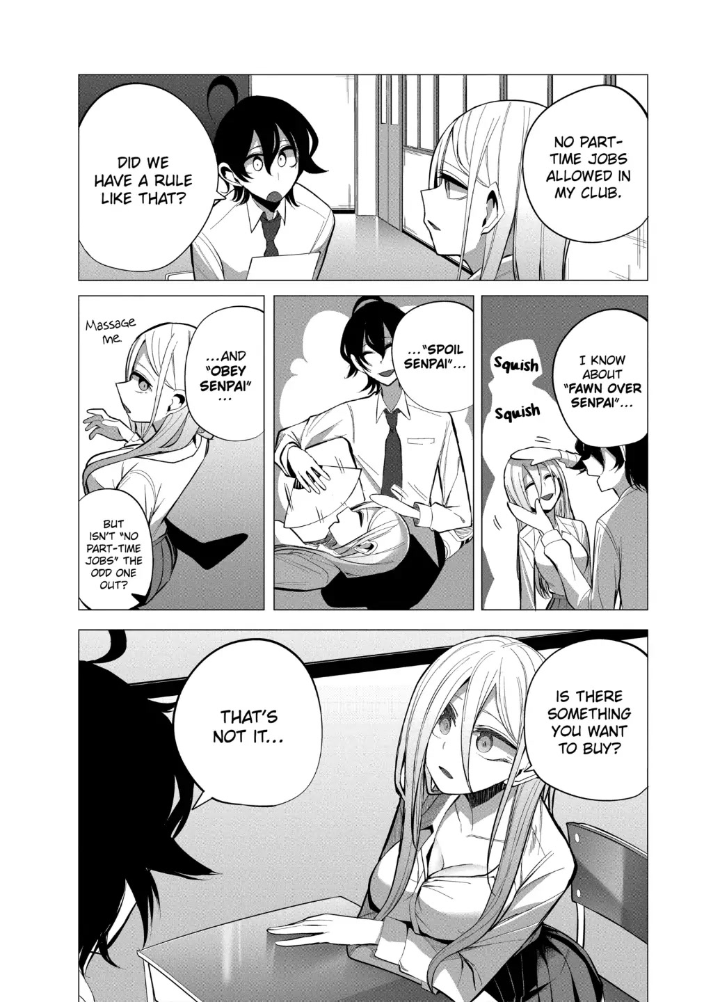 Mizuki-senpai no Koi Uranai Chap 16 - Next Chap 17