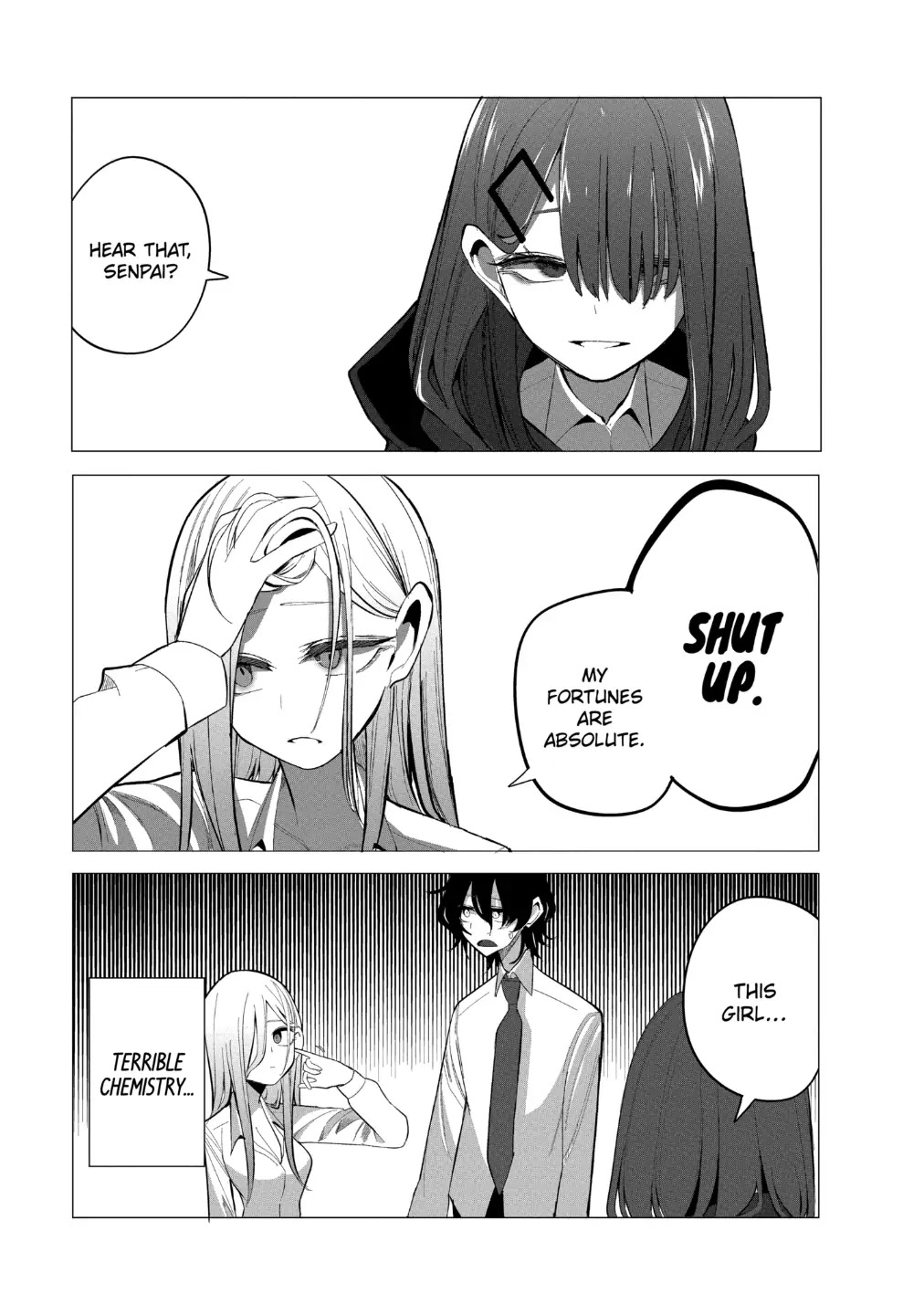Mizuki-senpai no Koi Uranai Chap 19 - Next Chap 20
