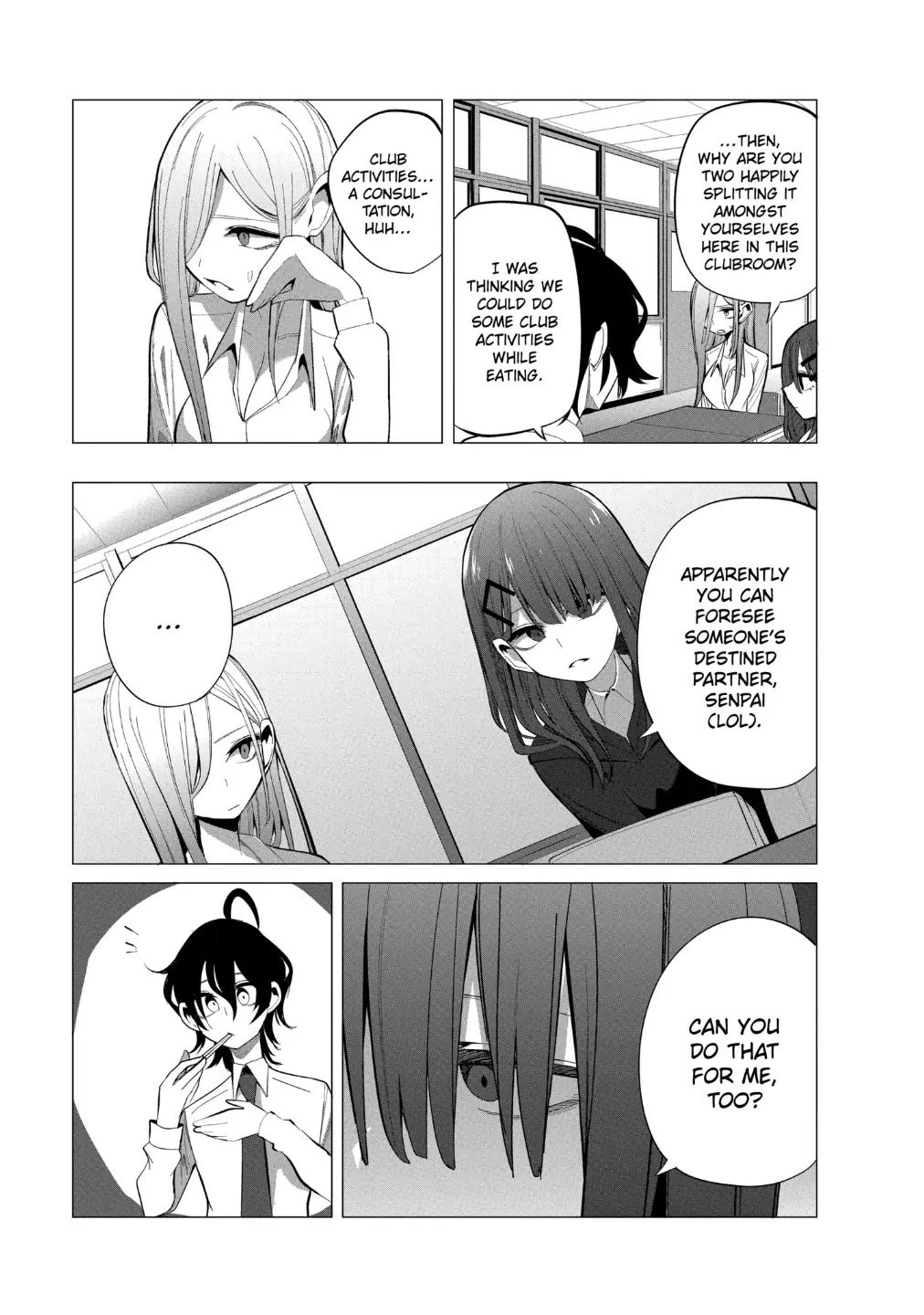 Mizuki-senpai no Koi Uranai Chap 19 - Next Chap 20