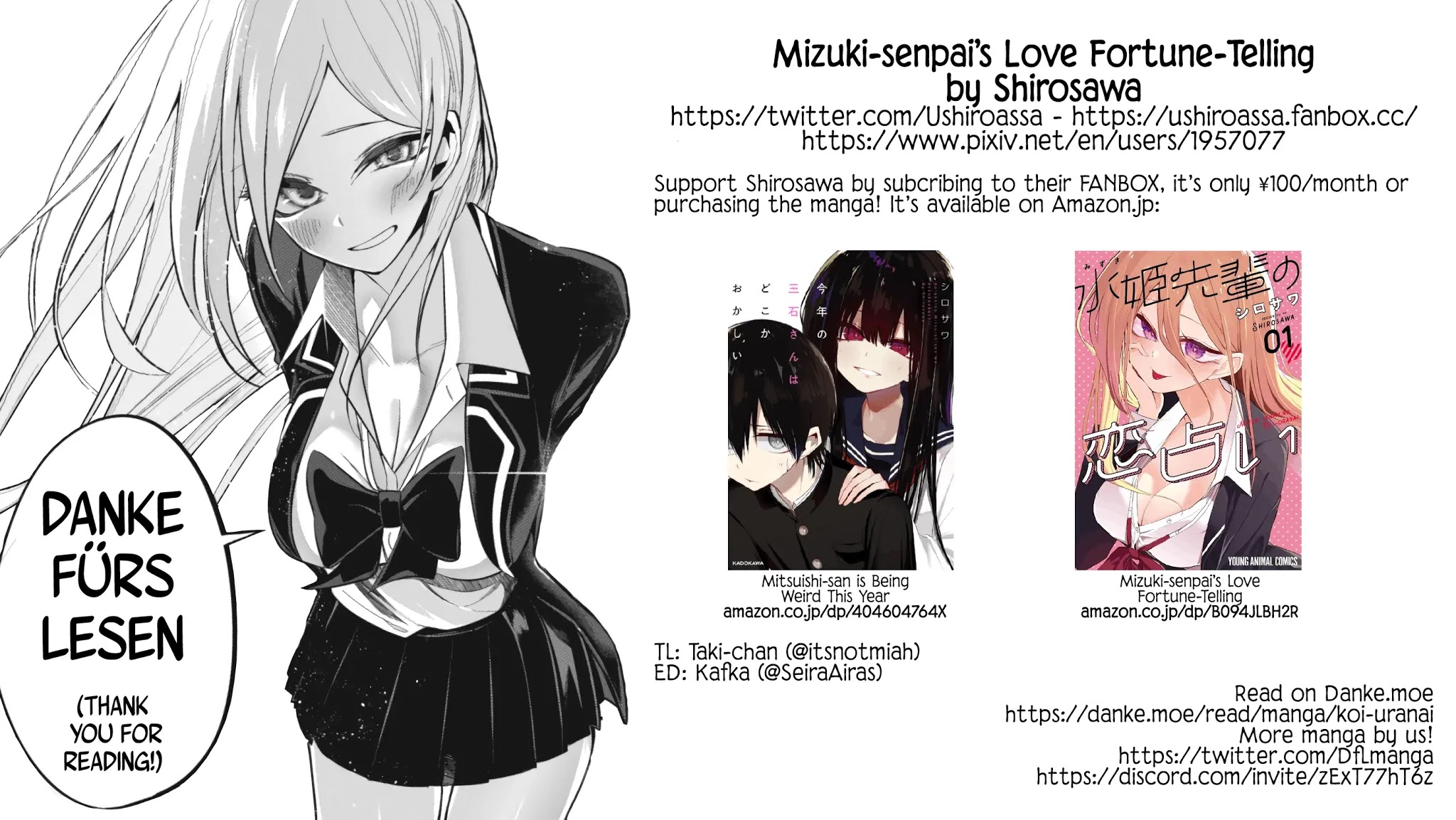 Mizuki-senpai no Koi Uranai Chap 10 - Next Chap 11