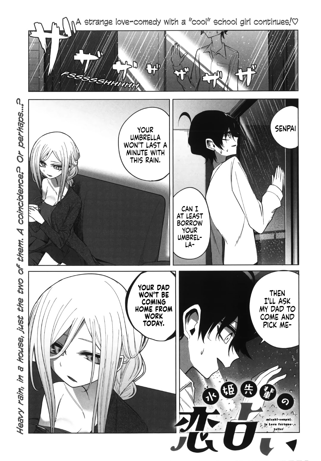 Mizuki-senpai no Koi Uranai Chap 10 - Next Chap 11