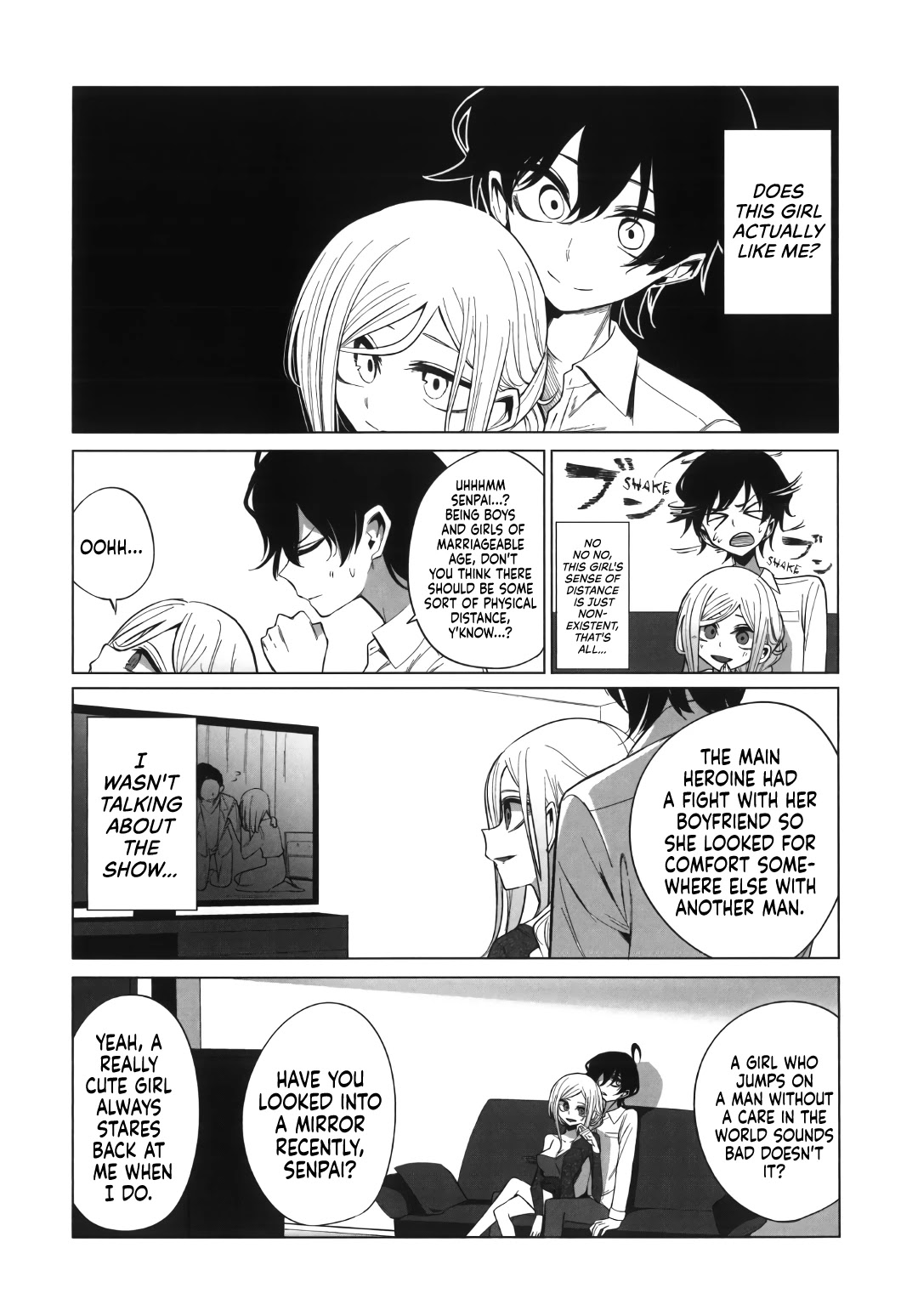 Mizuki-senpai no Koi Uranai Chap 10 - Next Chap 11