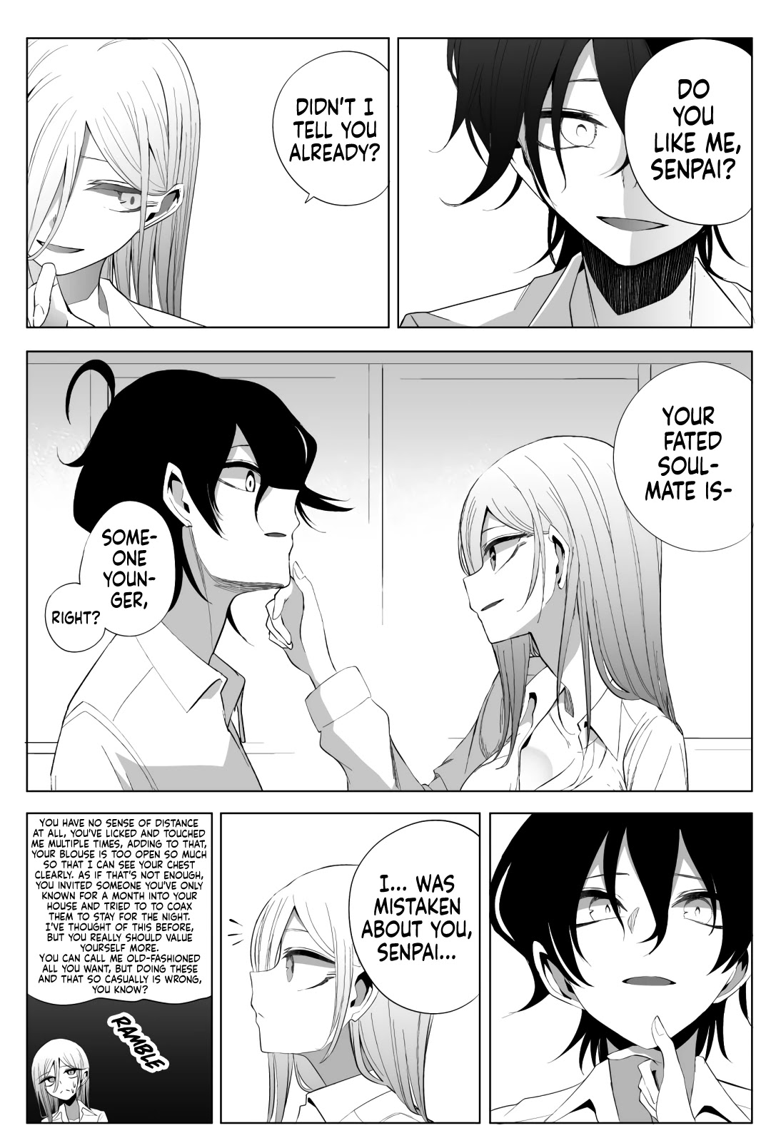 Mizuki-senpai no Koi Uranai Chap 11 - Next Chap 12