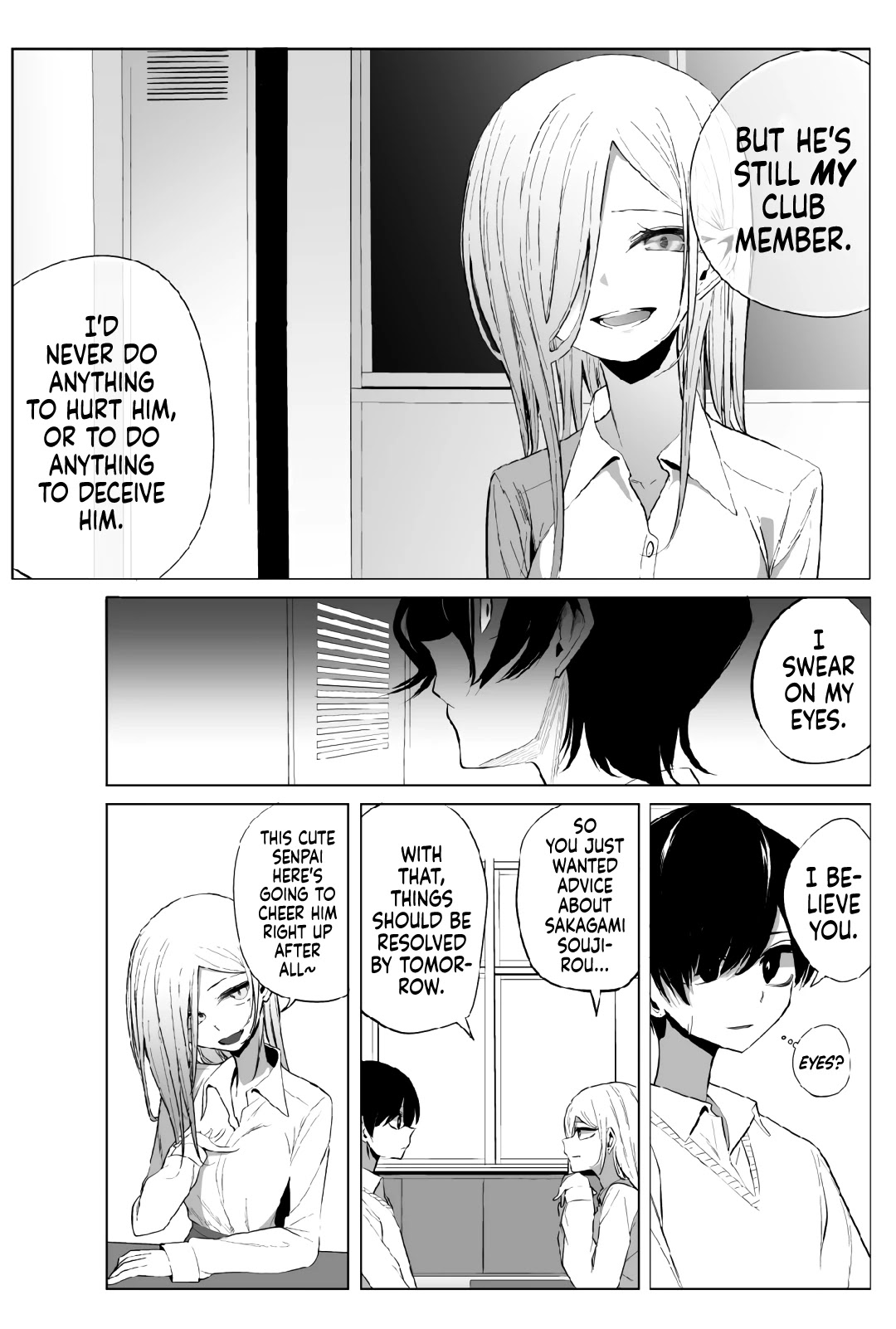 Mizuki-senpai no Koi Uranai Chap 11 - Next Chap 12