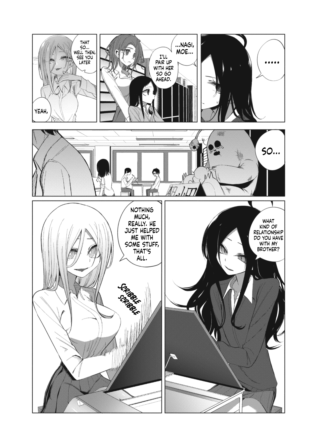 Mizuki-senpai no Koi Uranai Chap 12 - Next Chap 13