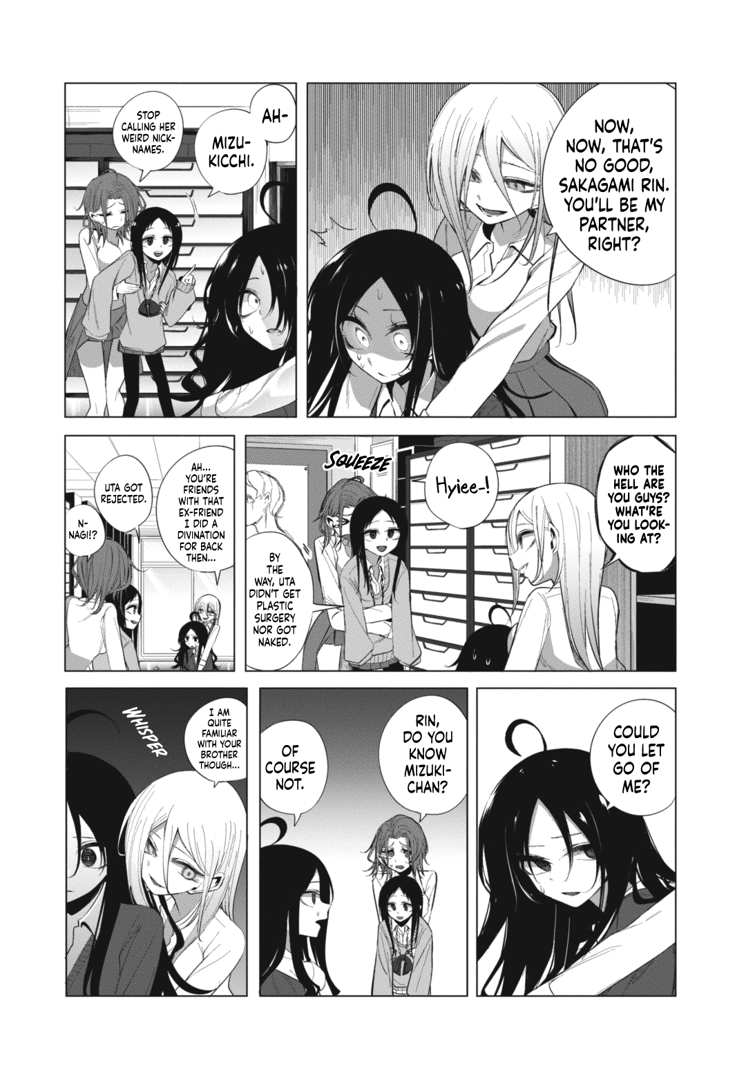 Mizuki-senpai no Koi Uranai Chap 12 - Next Chap 13
