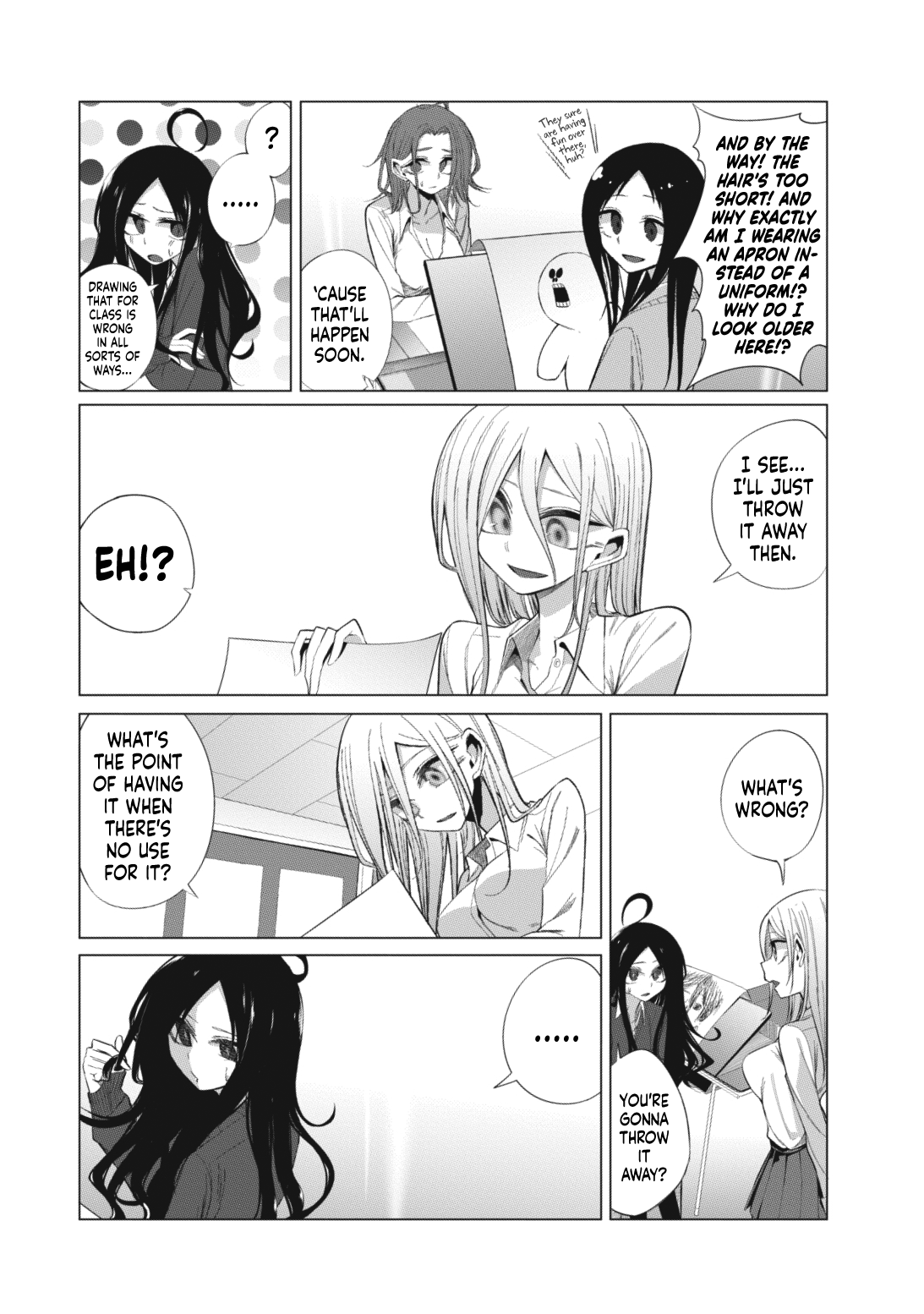Mizuki-senpai no Koi Uranai Chap 12 - Next Chap 13