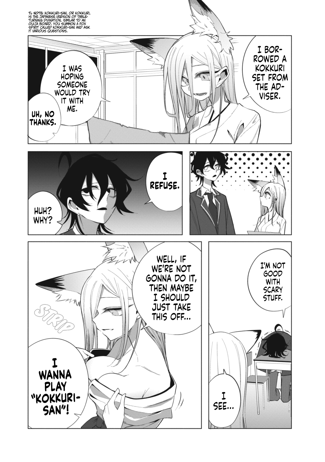 Mizuki-senpai no Koi Uranai Chap 13 - Next Chap 14