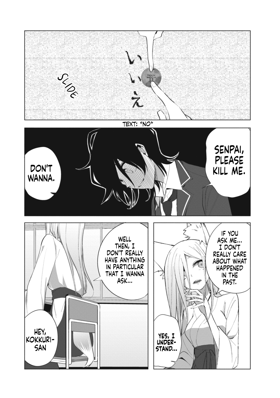 Mizuki-senpai no Koi Uranai Chap 13 - Next Chap 14