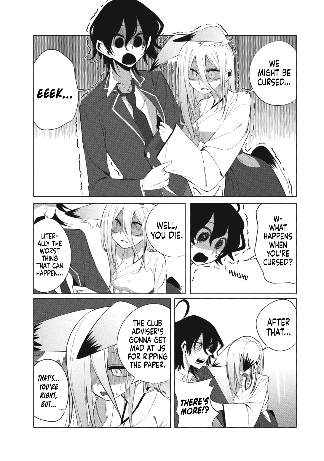 Mizuki-senpai no Koi Uranai Chap 13 - Next Chap 14