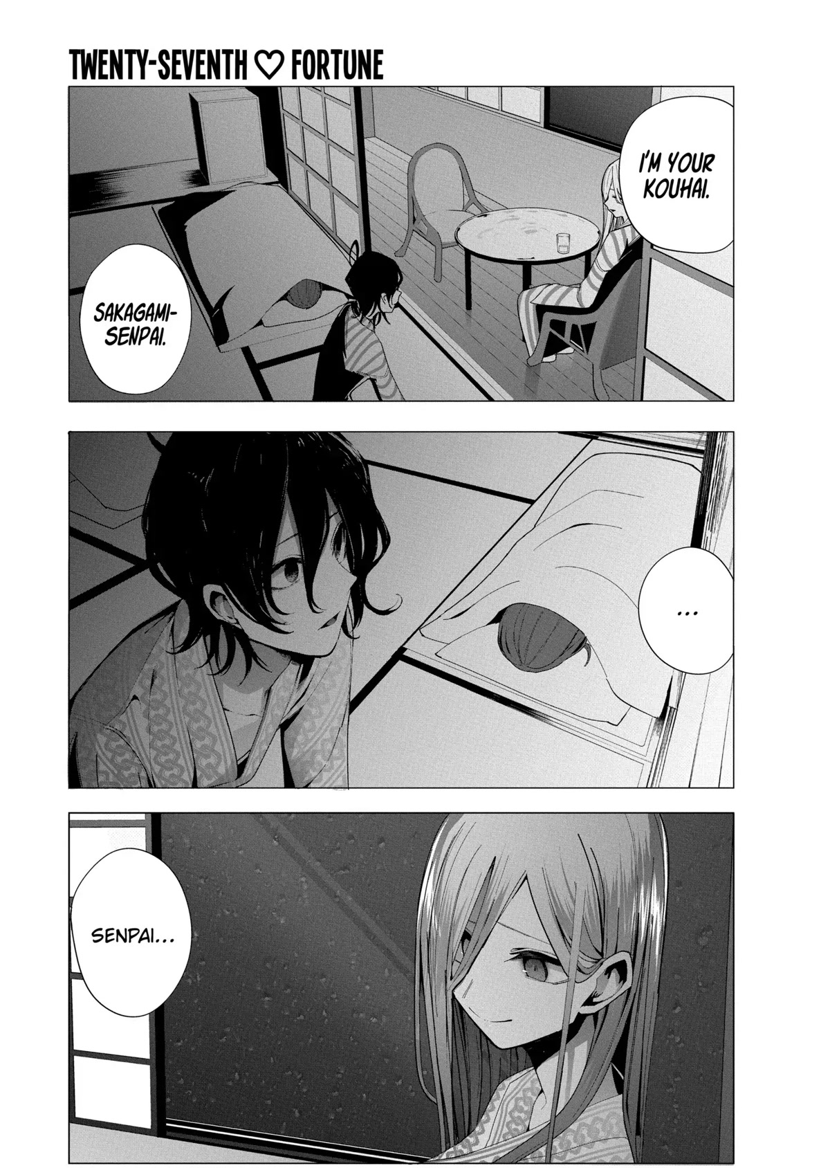 Mizuki-senpai no Koi Uranai Chap 27 - Next Chap 28