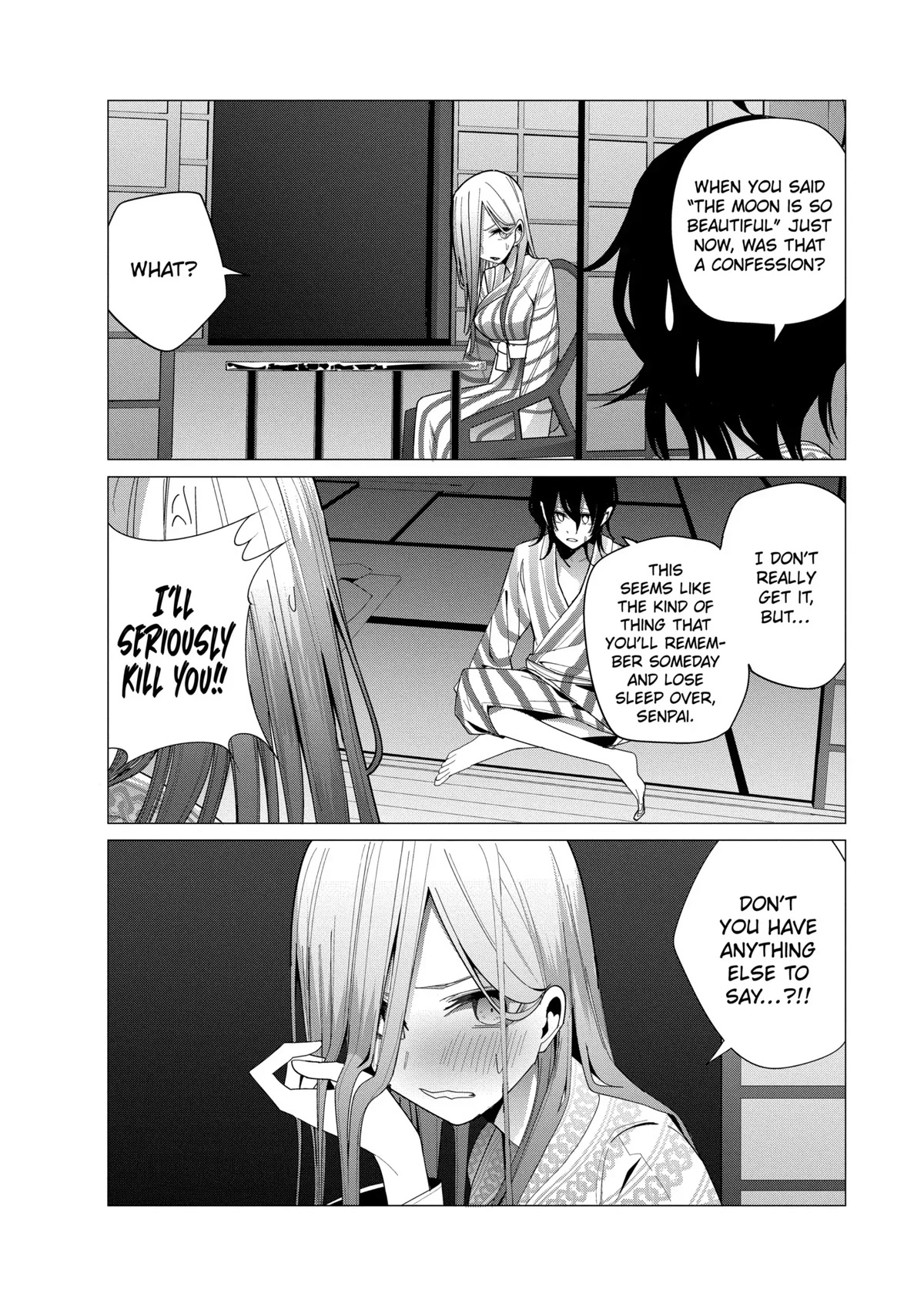 Mizuki-senpai no Koi Uranai Chap 27 - Next Chap 28