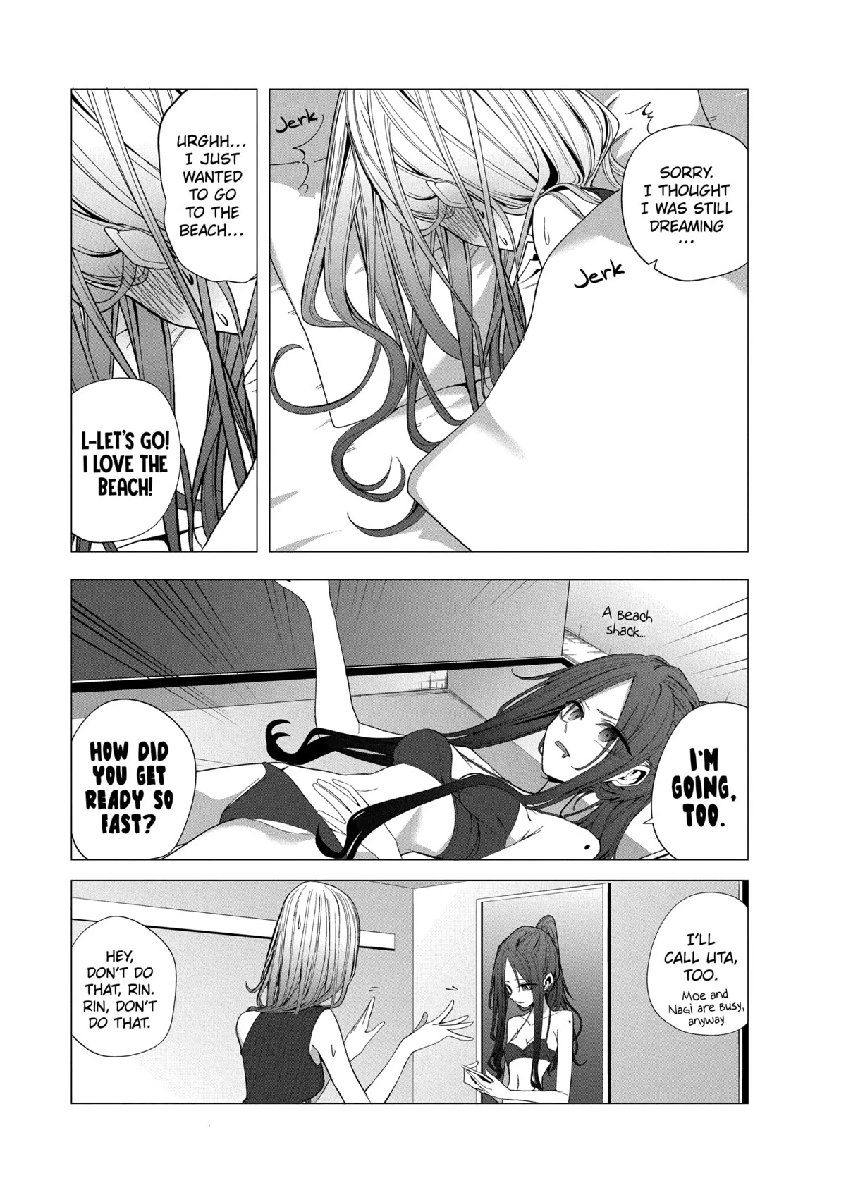 Mizuki-senpai no Koi Uranai Chap 25 - Next Chap 26