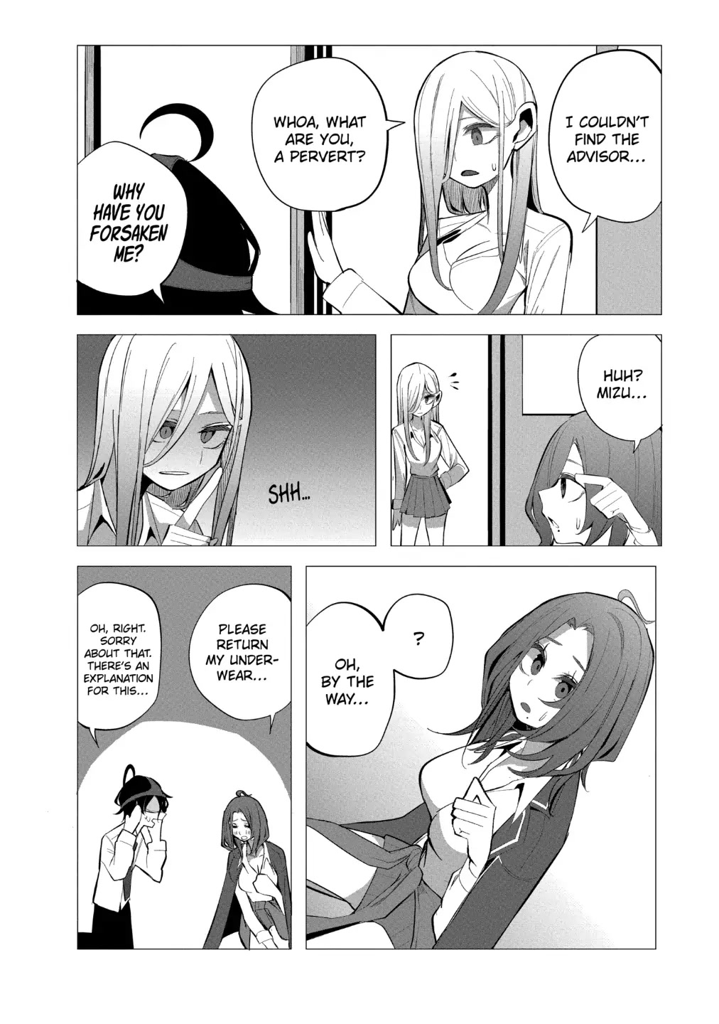 Mizuki-senpai no Koi Uranai Chap 20 - Next Chap 21
