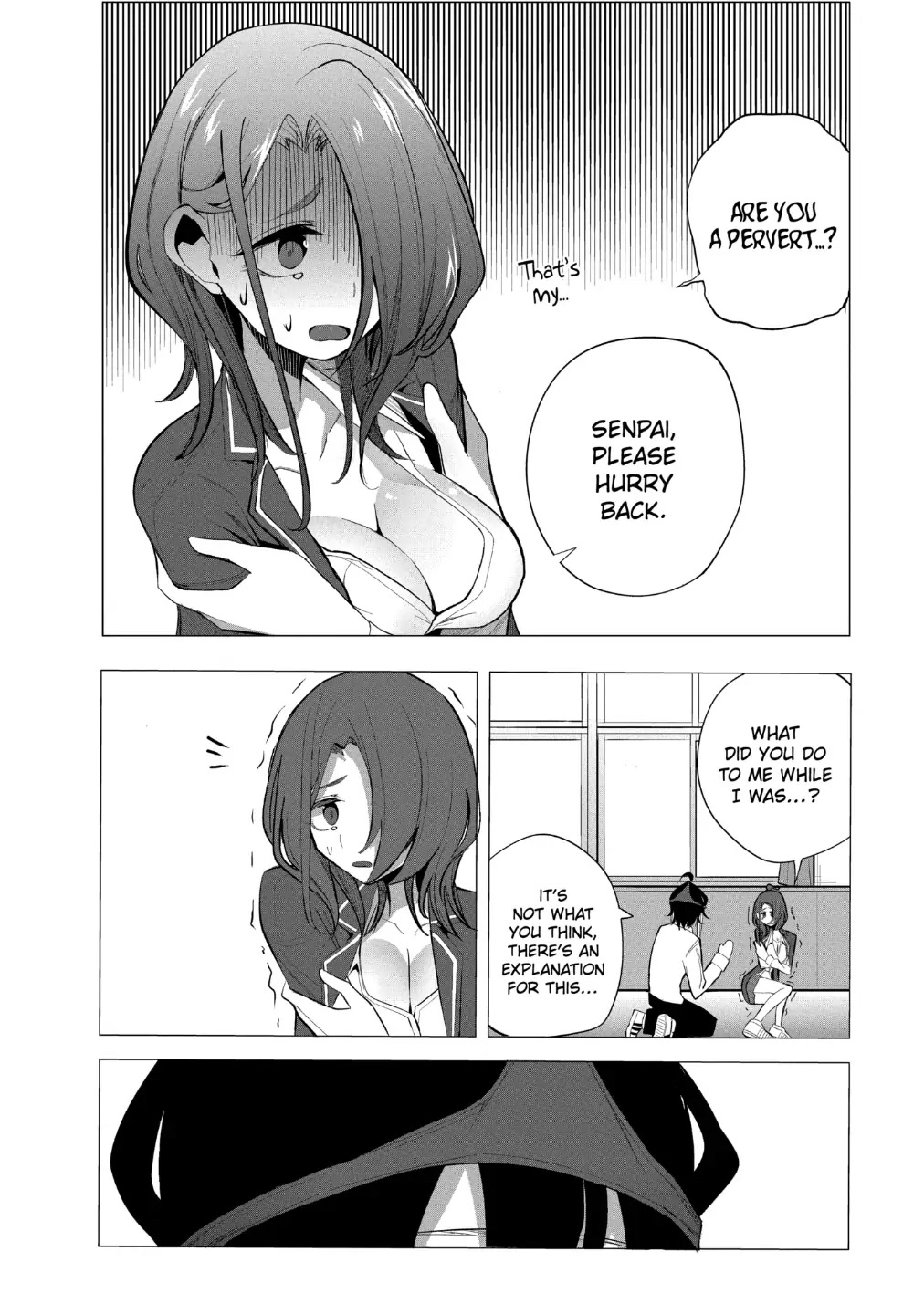 Mizuki-senpai no Koi Uranai Chap 20 - Next Chap 21