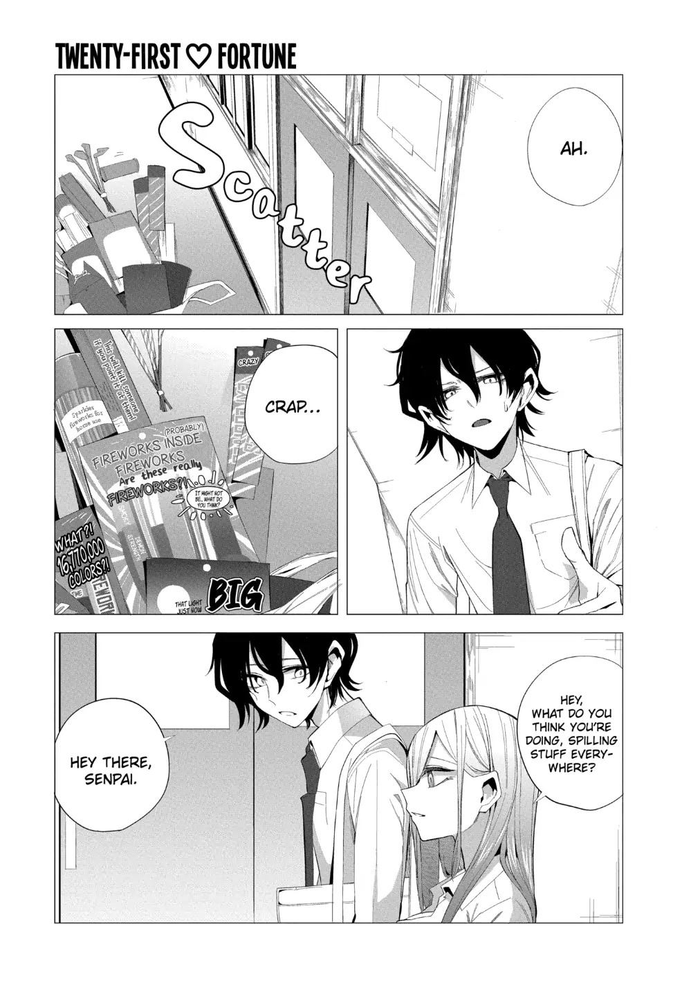Mizuki-senpai no Koi Uranai Chap 21 - Next Chap 22