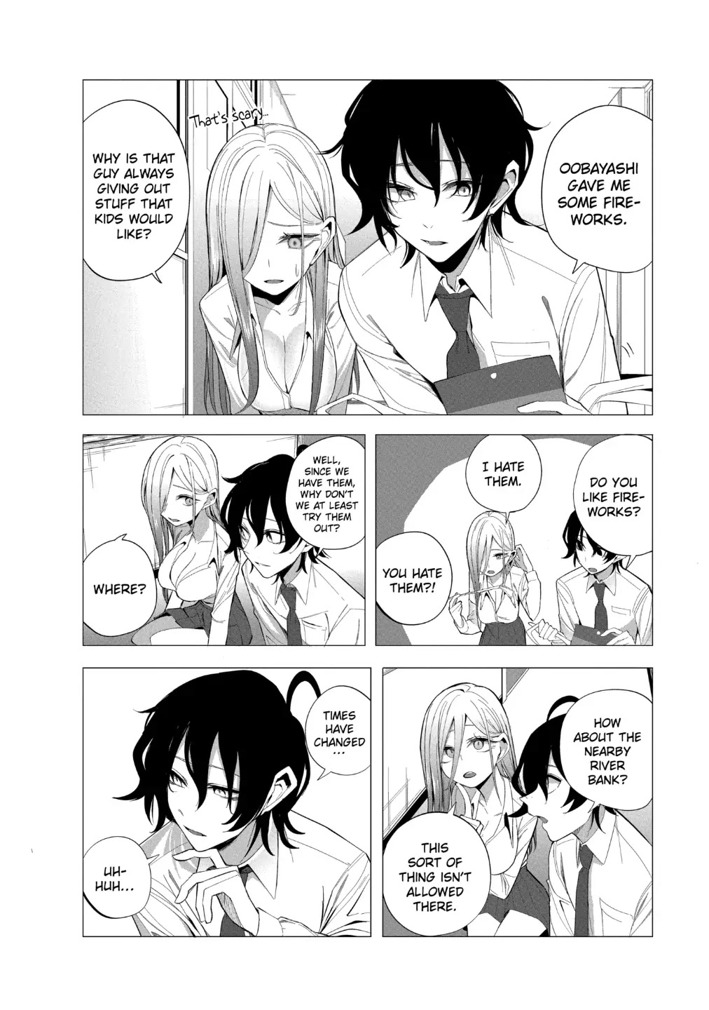 Mizuki-senpai no Koi Uranai Chap 21 - Next Chap 22
