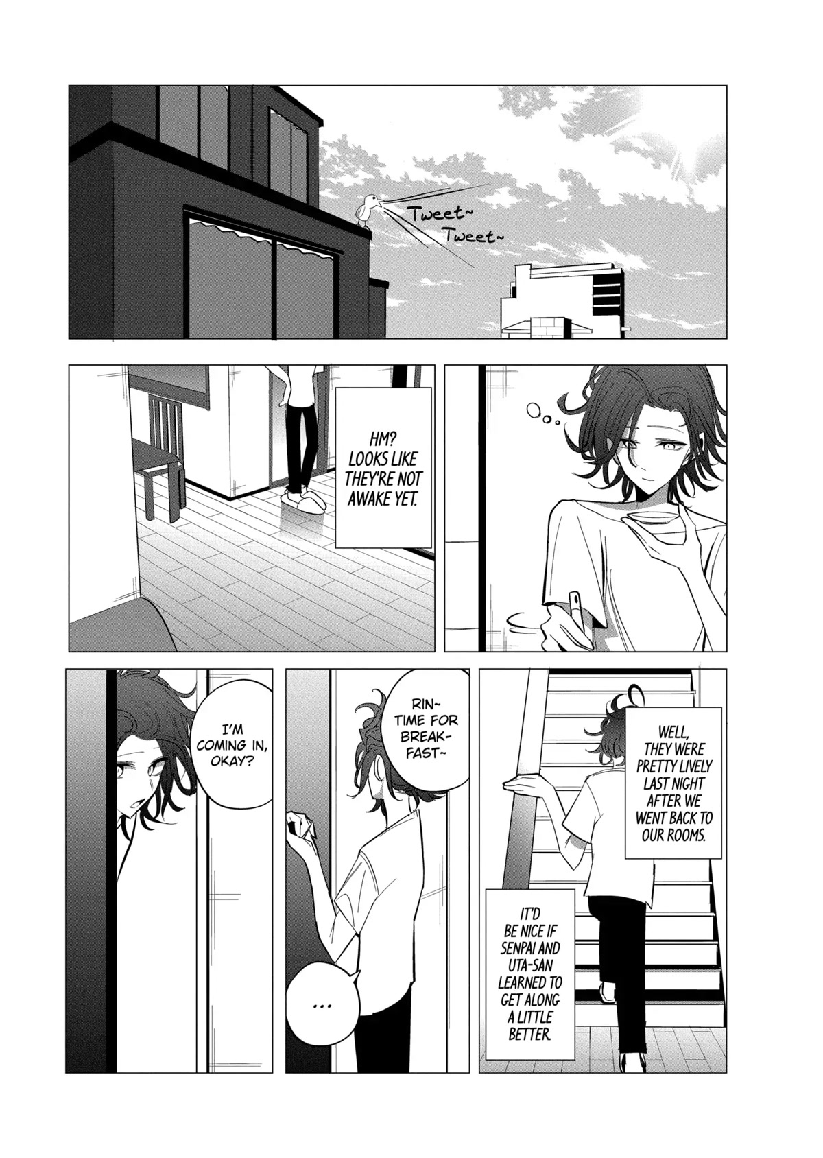 Mizuki-senpai no Koi Uranai Chap 23 - Next Chap 24