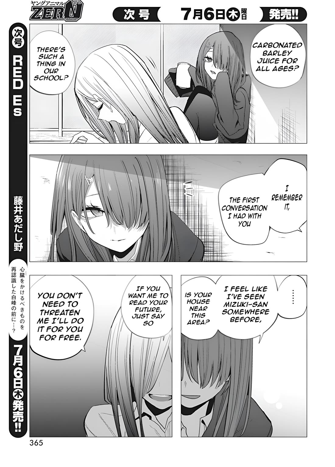 Mizuki-senpai no Koi Uranai Chap 37 - Next Chap 38