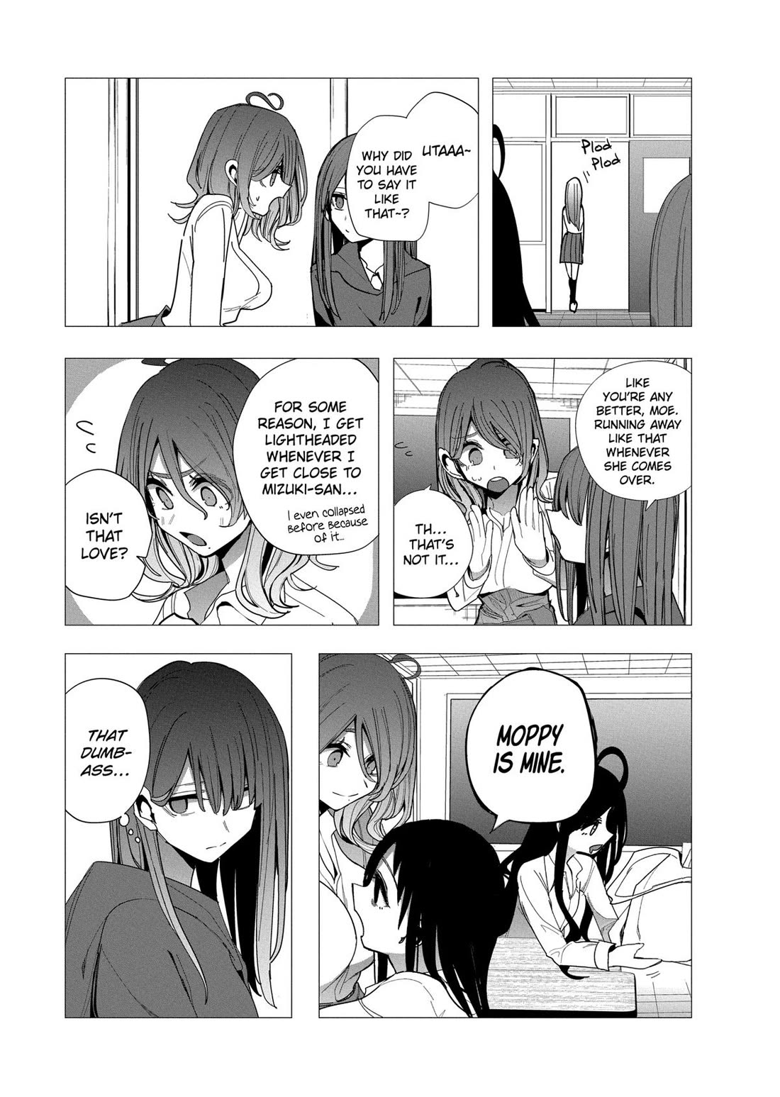 Mizuki-senpai no Koi Uranai Chap 34 - Next Chap 35