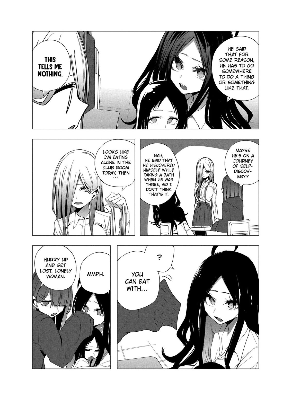 Mizuki-senpai no Koi Uranai Chap 34 - Next Chap 35