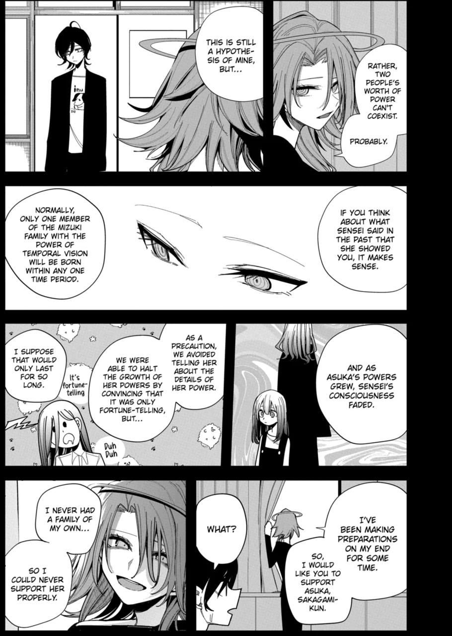 Mizuki-senpai no Koi Uranai Chap 35 - Next Chap 36