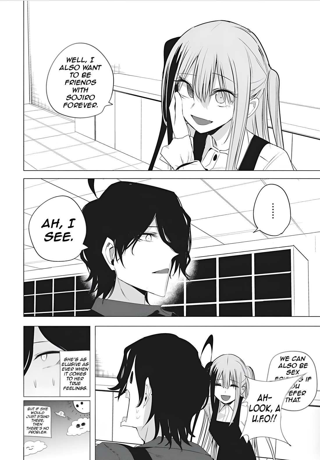 Mizuki-senpai no Koi Uranai Chap 47 - Next Chap 48