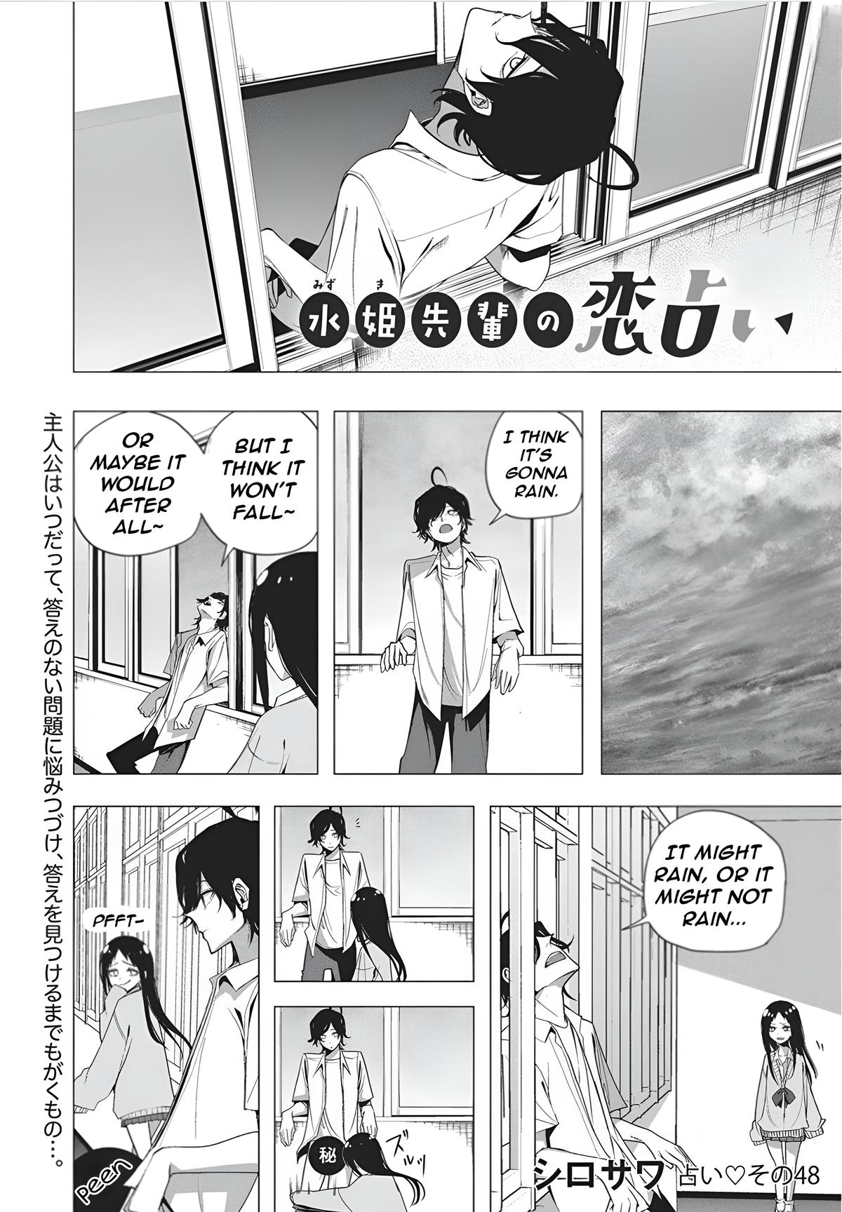 Mizuki-senpai no Koi Uranai Chap 48 - Next Chap 49