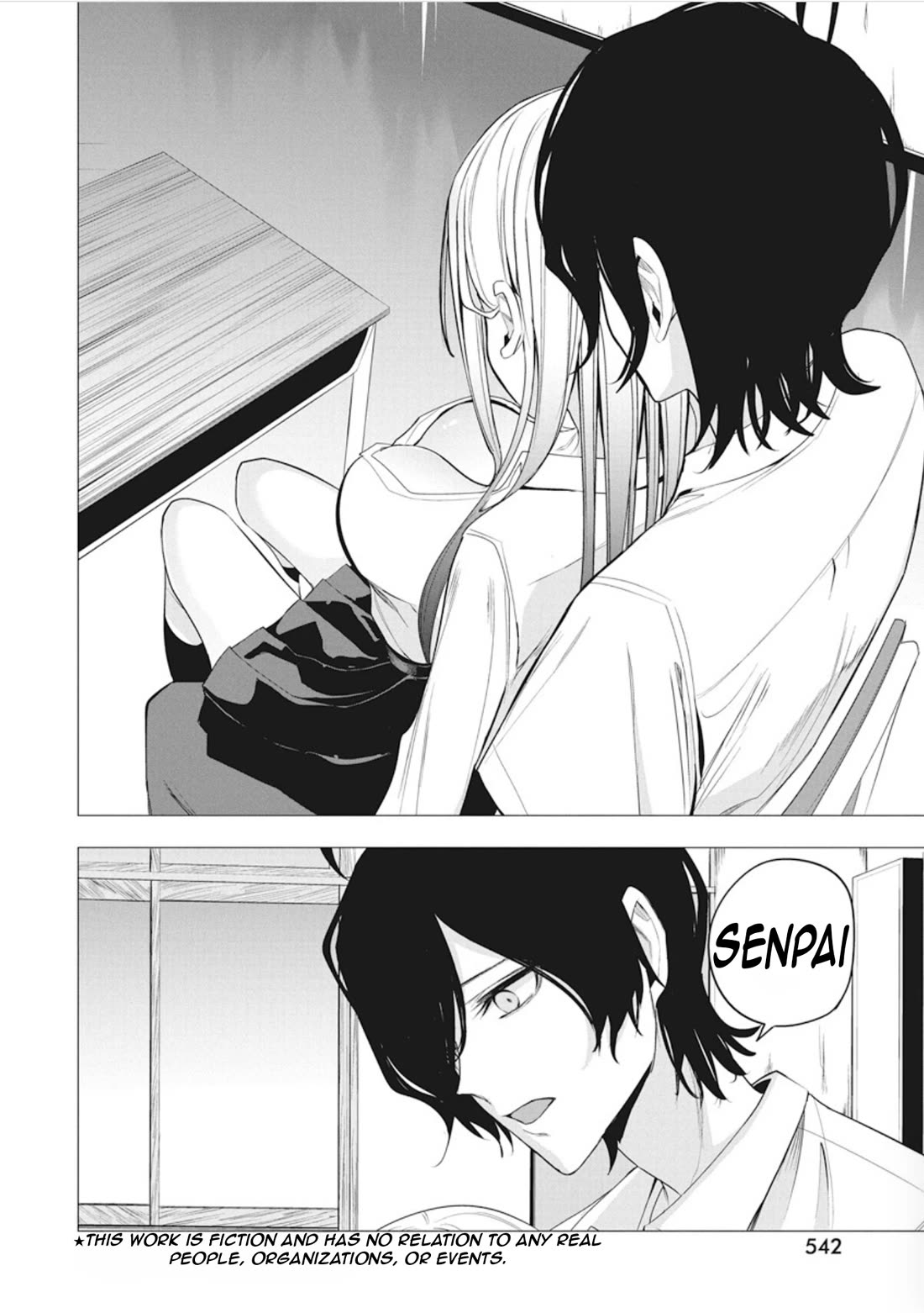 Mizuki-senpai no Koi Uranai Chap 42 - Next Chap 43