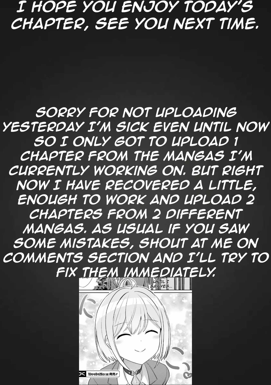 Mizuki-senpai no Koi Uranai Chap 43 - Next Chap 44