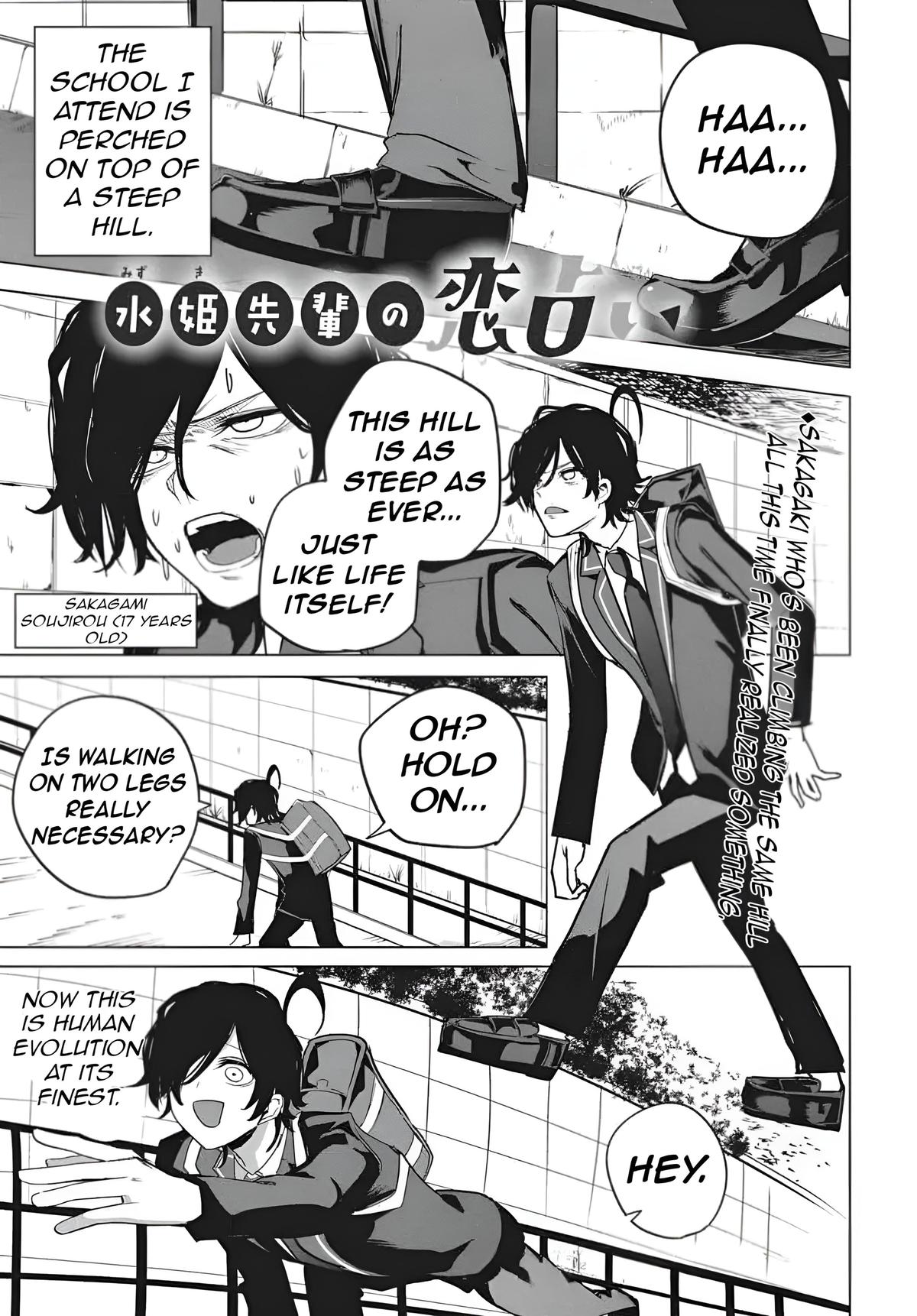 Mizuki-senpai no Koi Uranai Chap 54 - Next Chap 55
