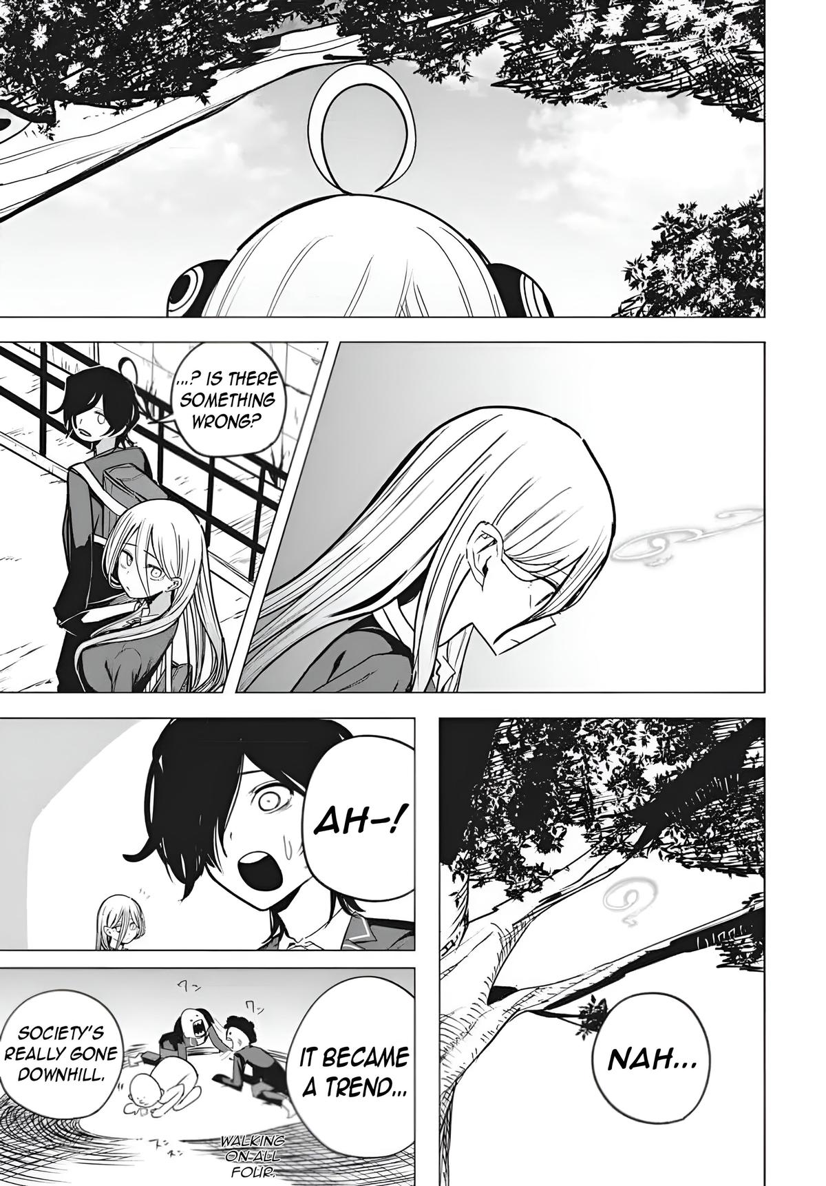 Mizuki-senpai no Koi Uranai Chap 54 - Next Chap 55