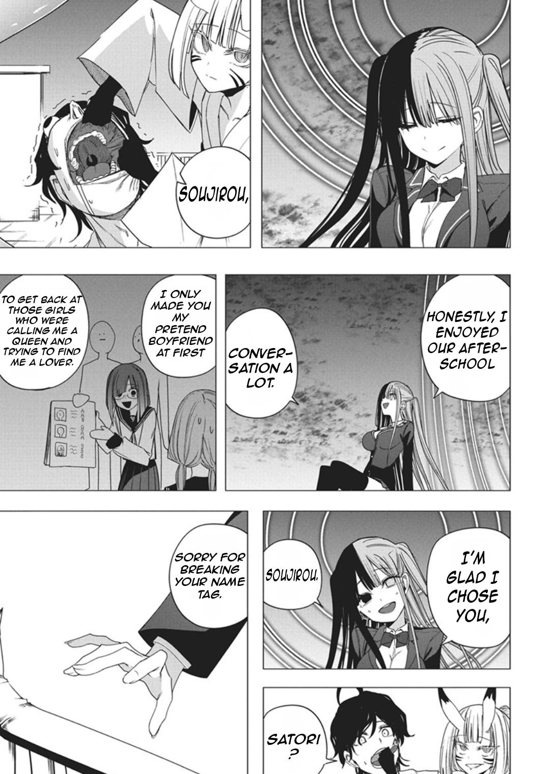 Mizuki-senpai no Koi Uranai Chap 52 - Next Chap 53
