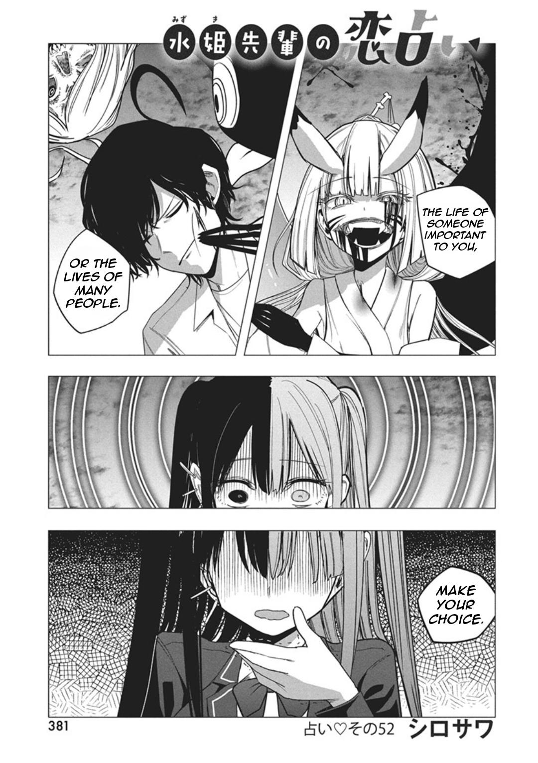 Mizuki-senpai no Koi Uranai Chap 52 - Next Chap 53