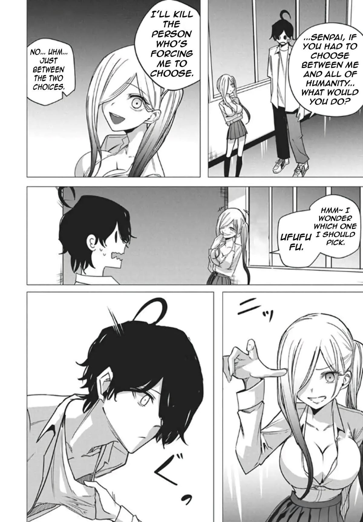 Mizuki-senpai no Koi Uranai Chap 53 - Next Chap 54