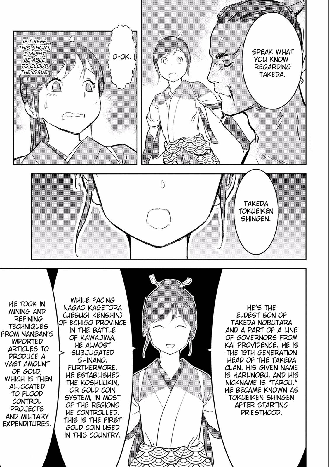 Sengoku Komachi Kuroutan: Noukou Giga Chap 4 - Next Chap 5