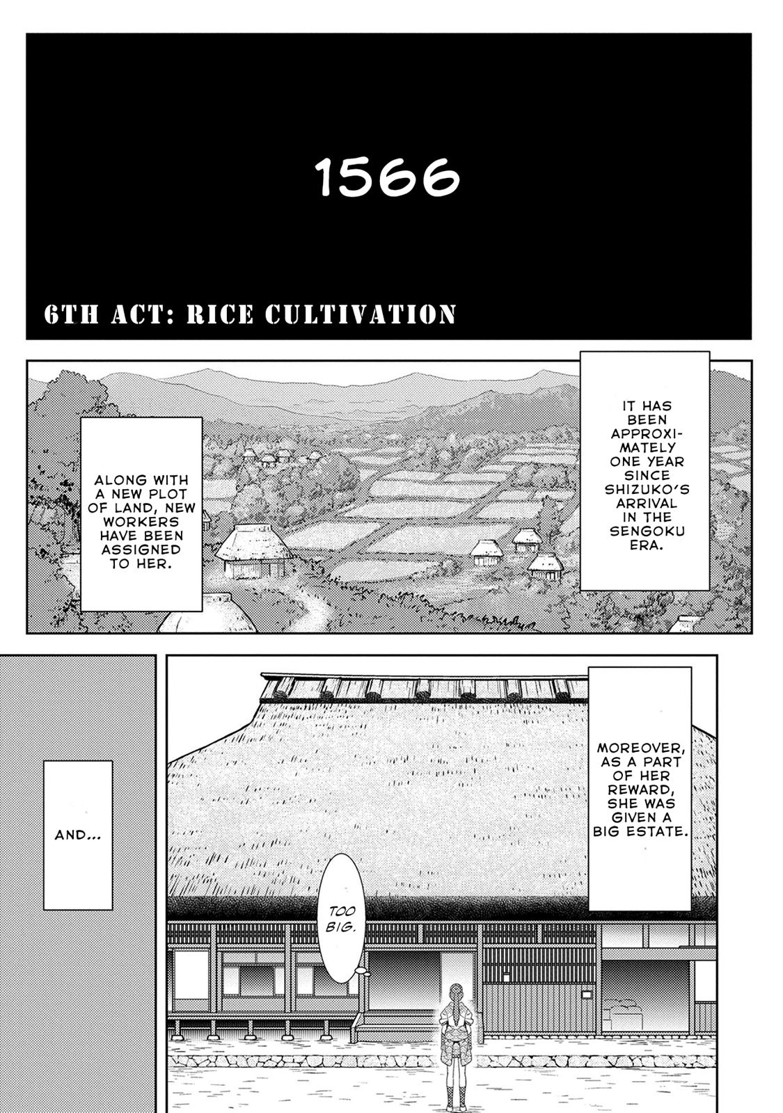 Sengoku Komachi Kuroutan: Noukou Giga Chap 6 - Next Chap 7