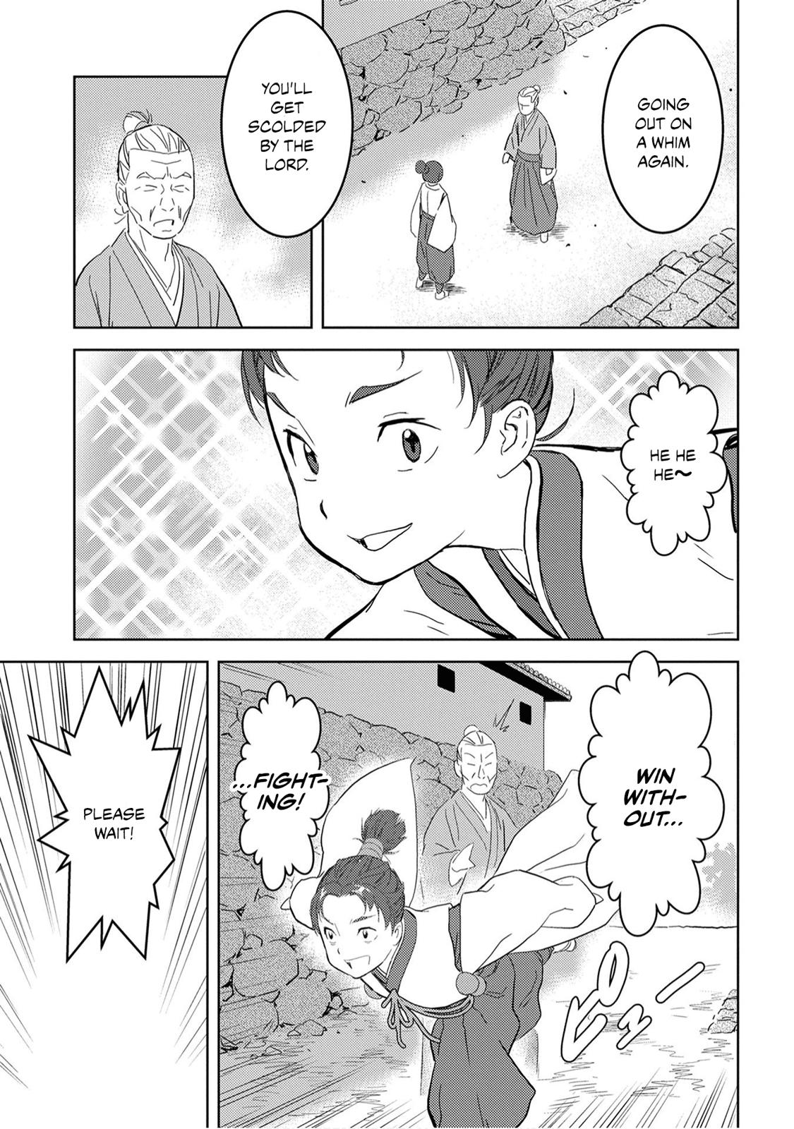 Sengoku Komachi Kuroutan: Noukou Giga Chap 9 - Next Chap 10