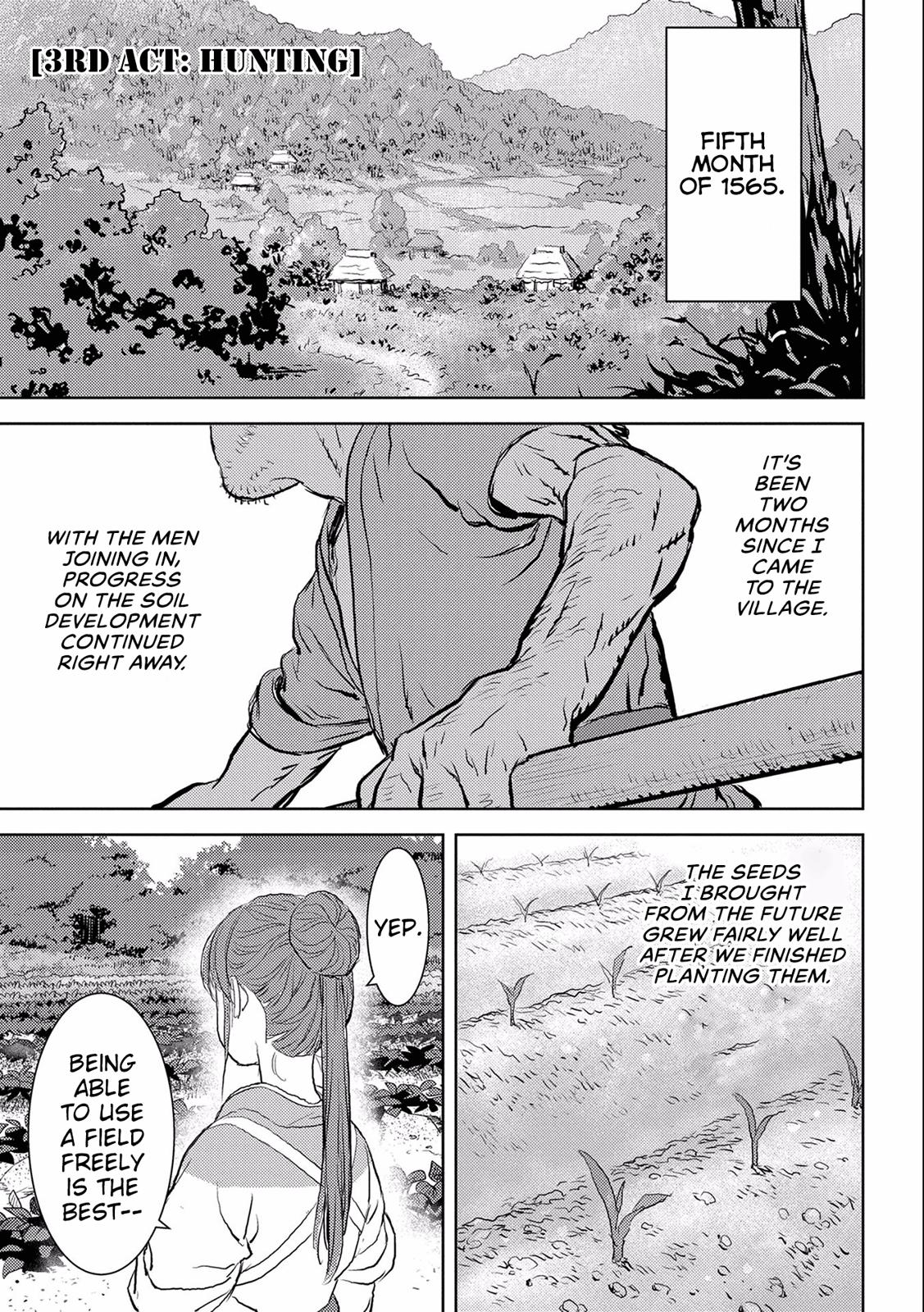 Sengoku Komachi Kuroutan: Noukou Giga Chap 3 - Next Chap 4