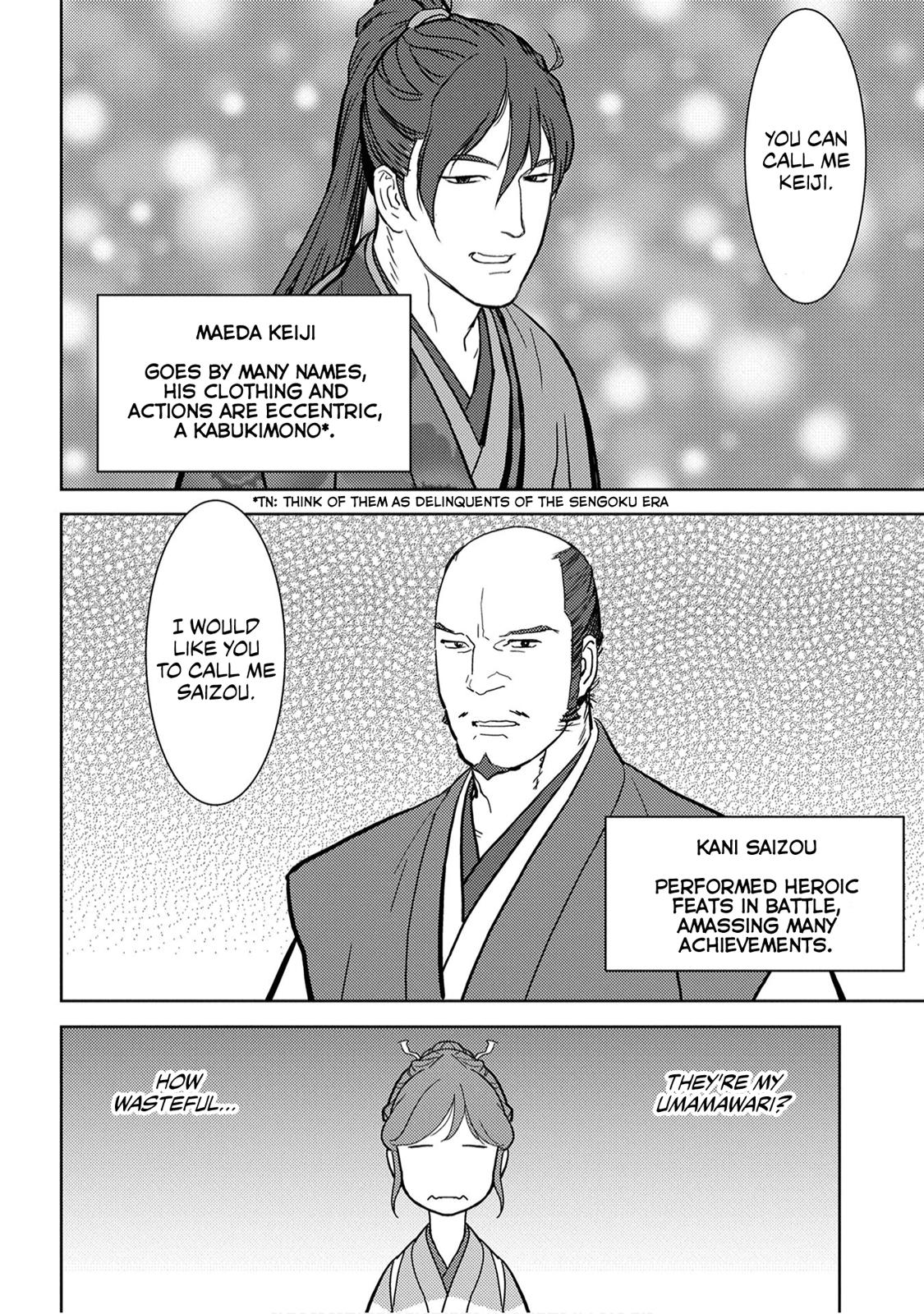 Sengoku Komachi Kuroutan: Noukou Giga Chap 17 - Next Chap 18