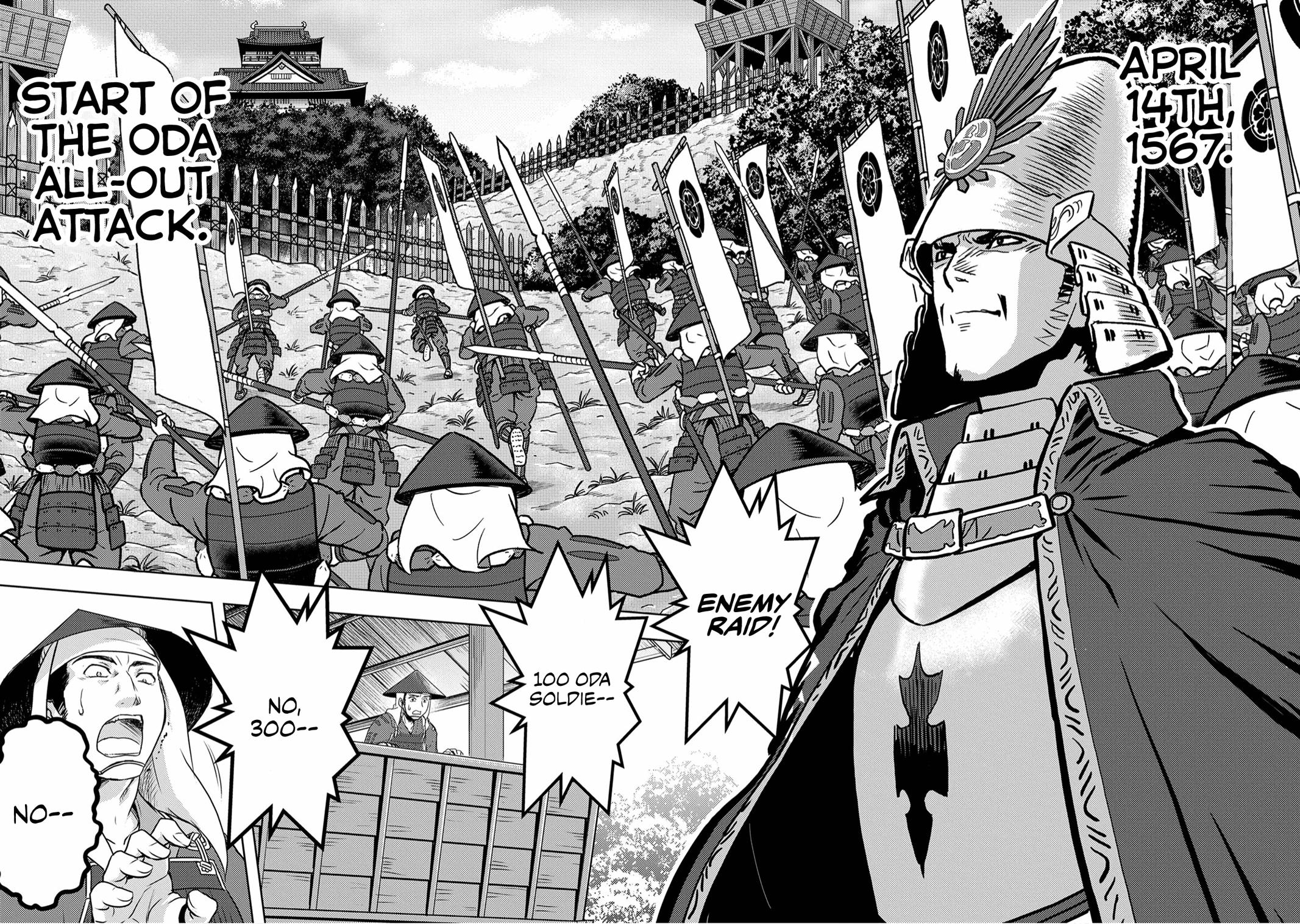 Sengoku Komachi Kuroutan: Noukou Giga Chap 14 - Next Chap 15