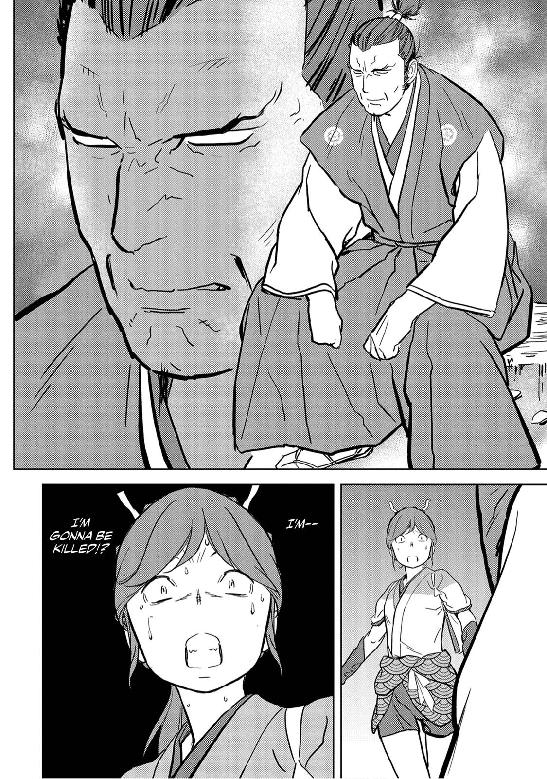 Sengoku Komachi Kuroutan: Noukou Giga Chap 15 - Next Chap 16