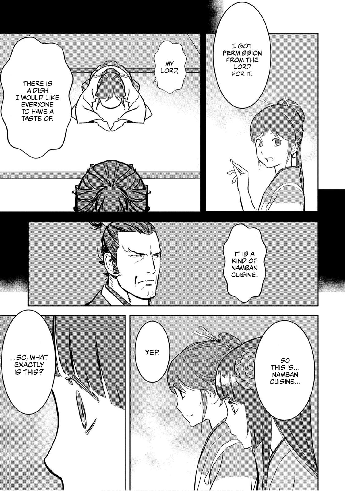 Sengoku Komachi Kuroutan: Noukou Giga Chap 15 - Next Chap 16